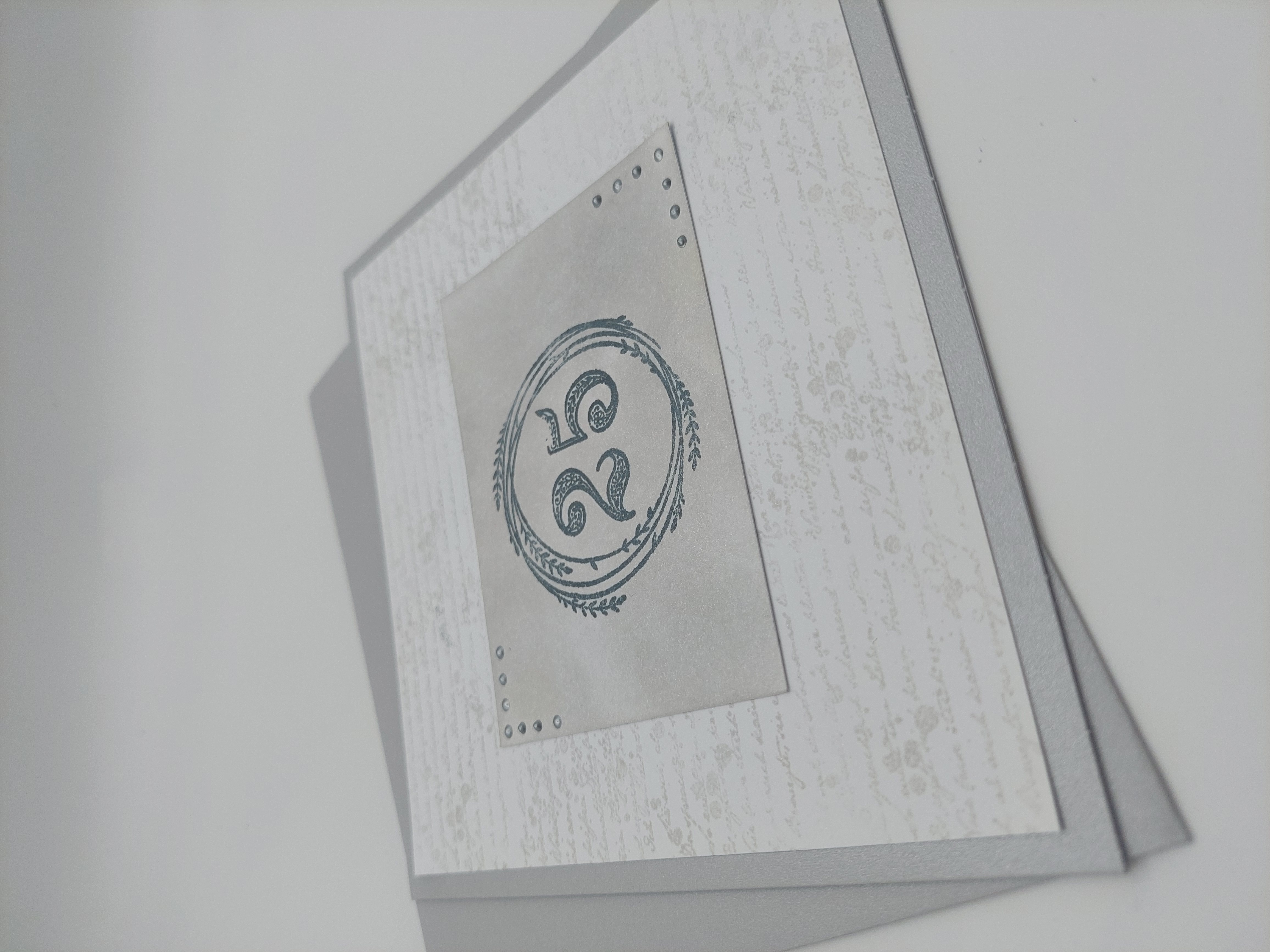 Handgemachte Grußkarte