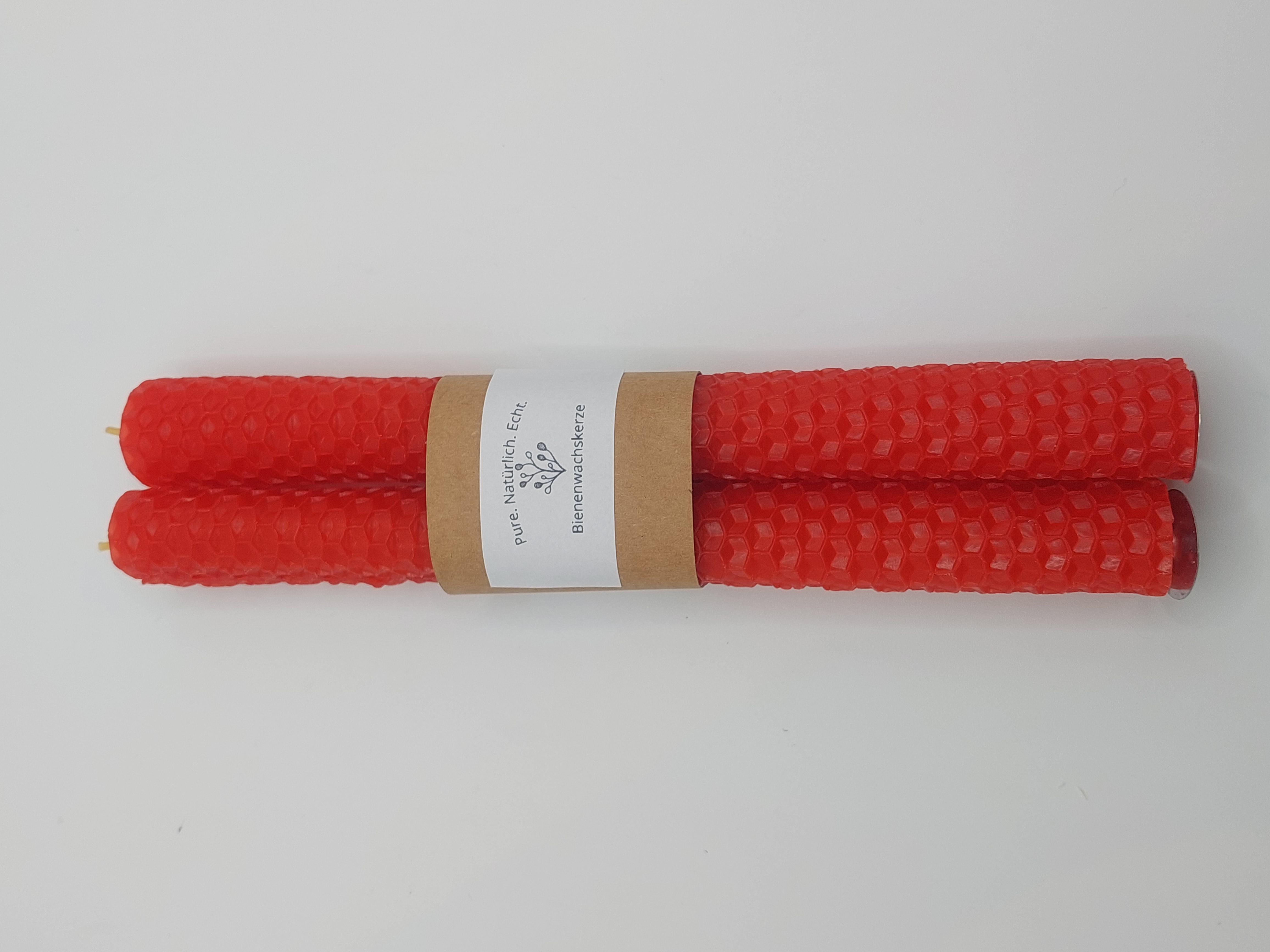  Bienenwachskerzen in fröhlichen Farben