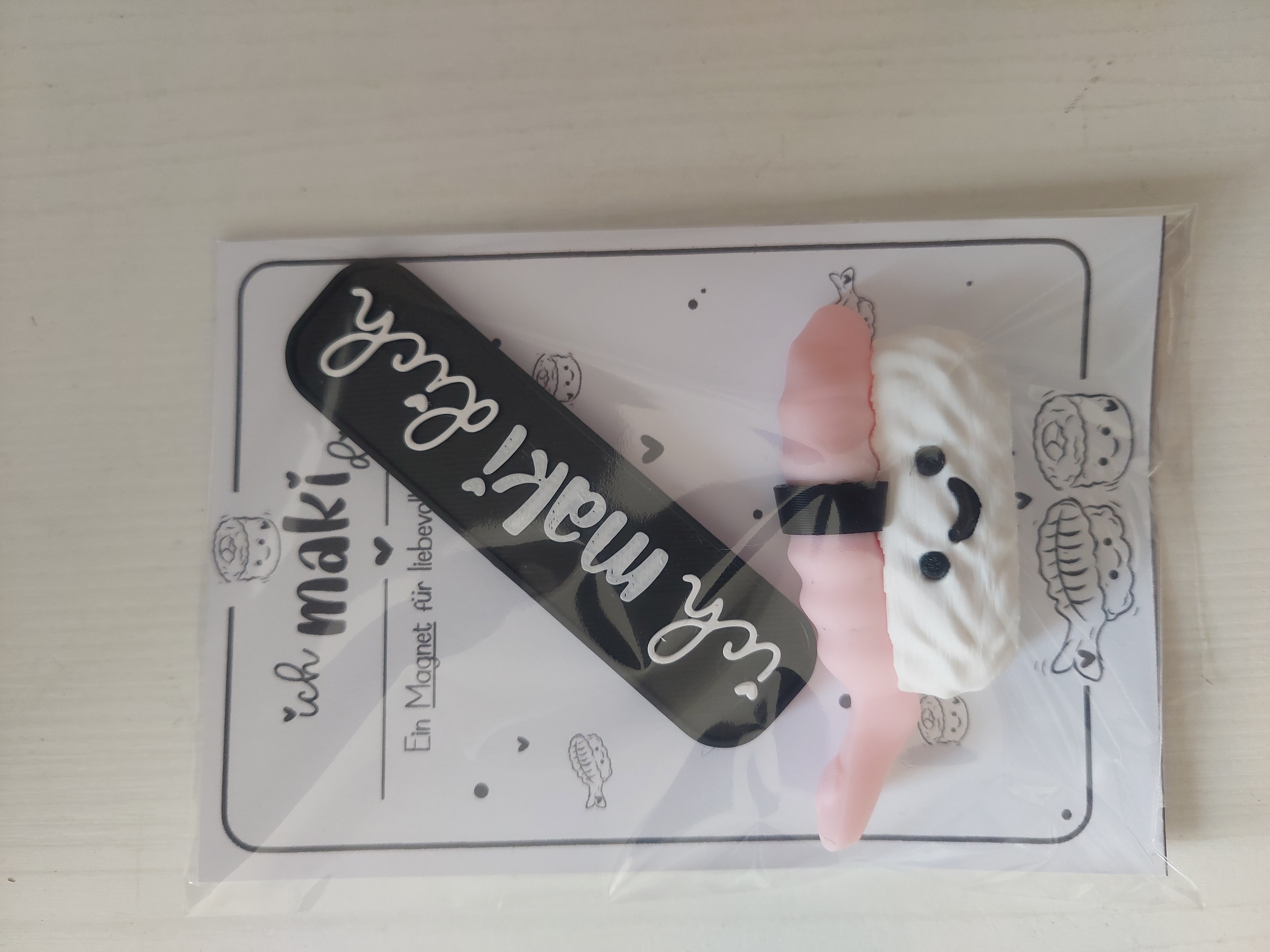 Magnete in Sushi-form