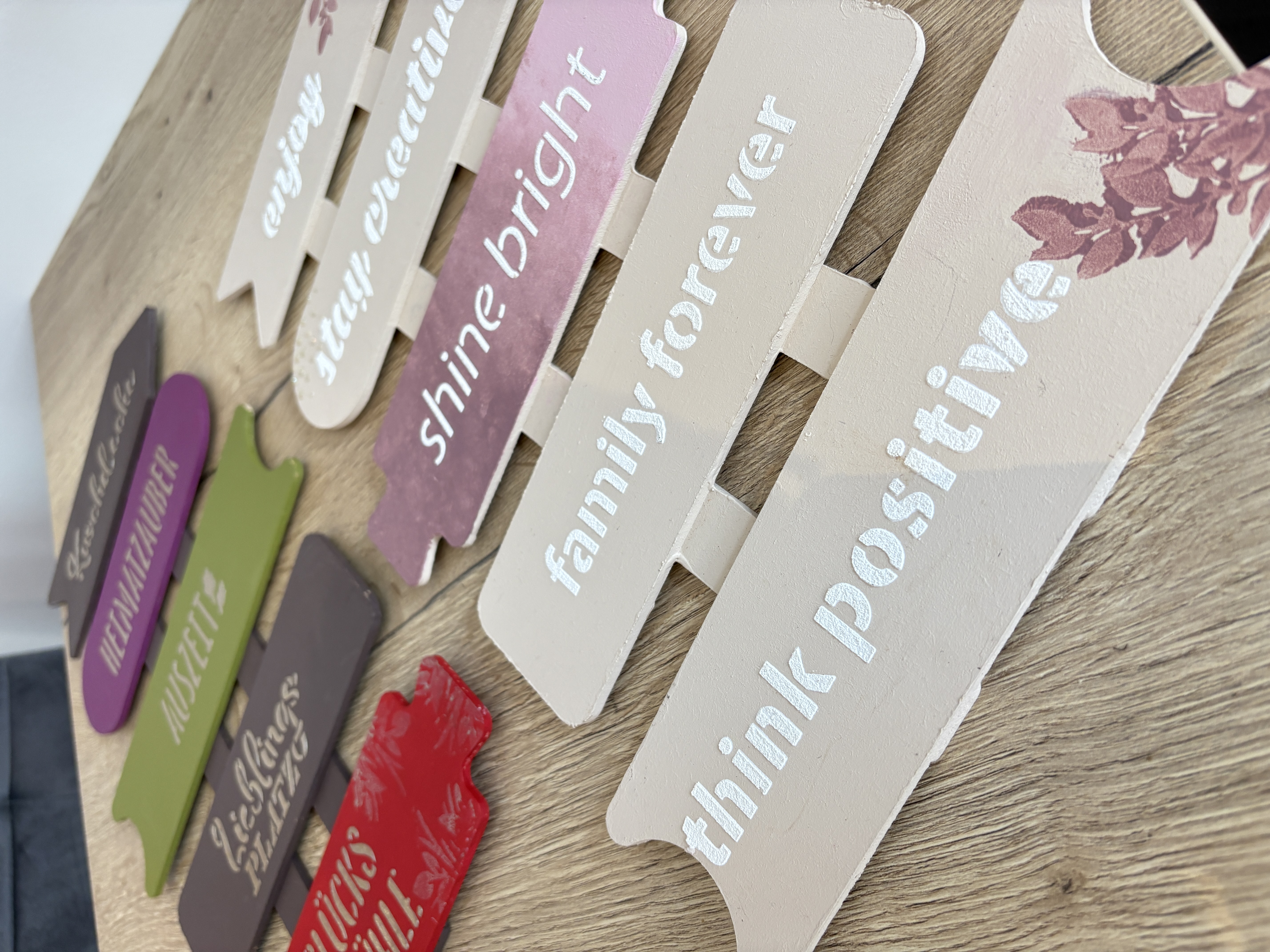 dein ganz eigenes Sloganschild