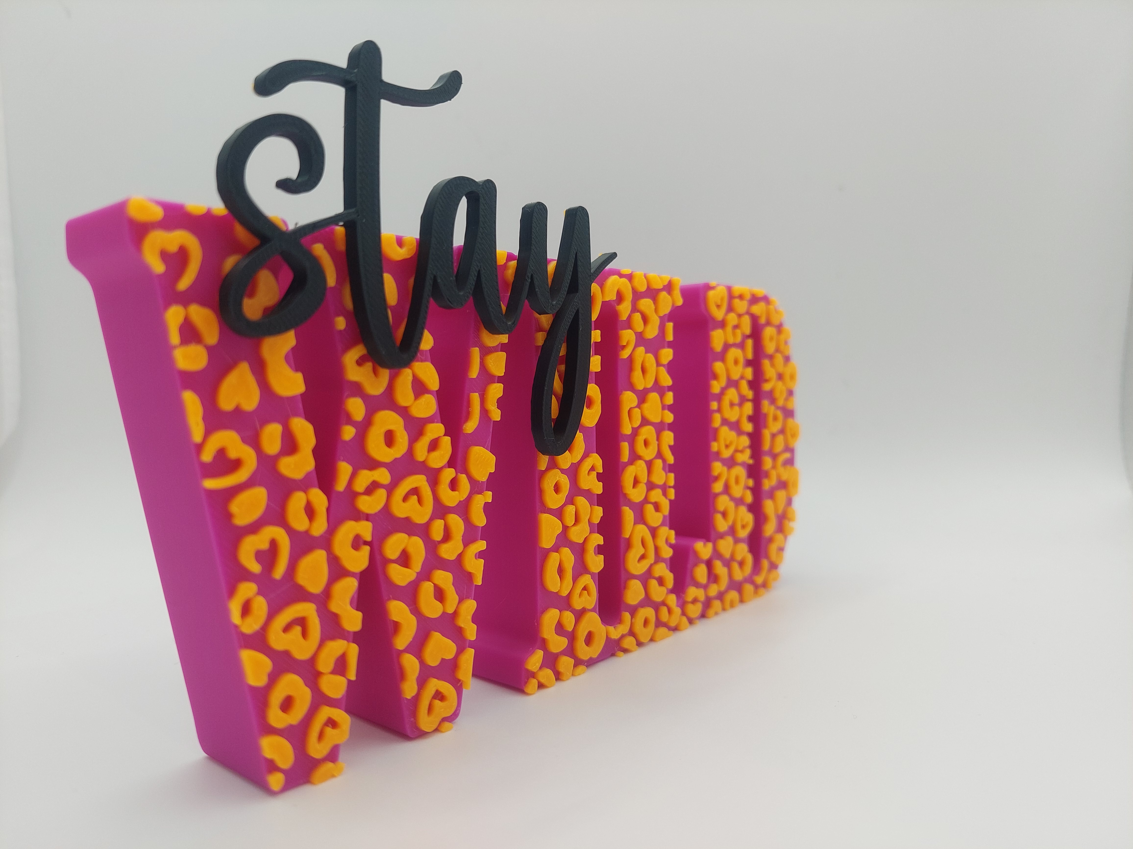 Deko-Schriftzug 'stay WILD'