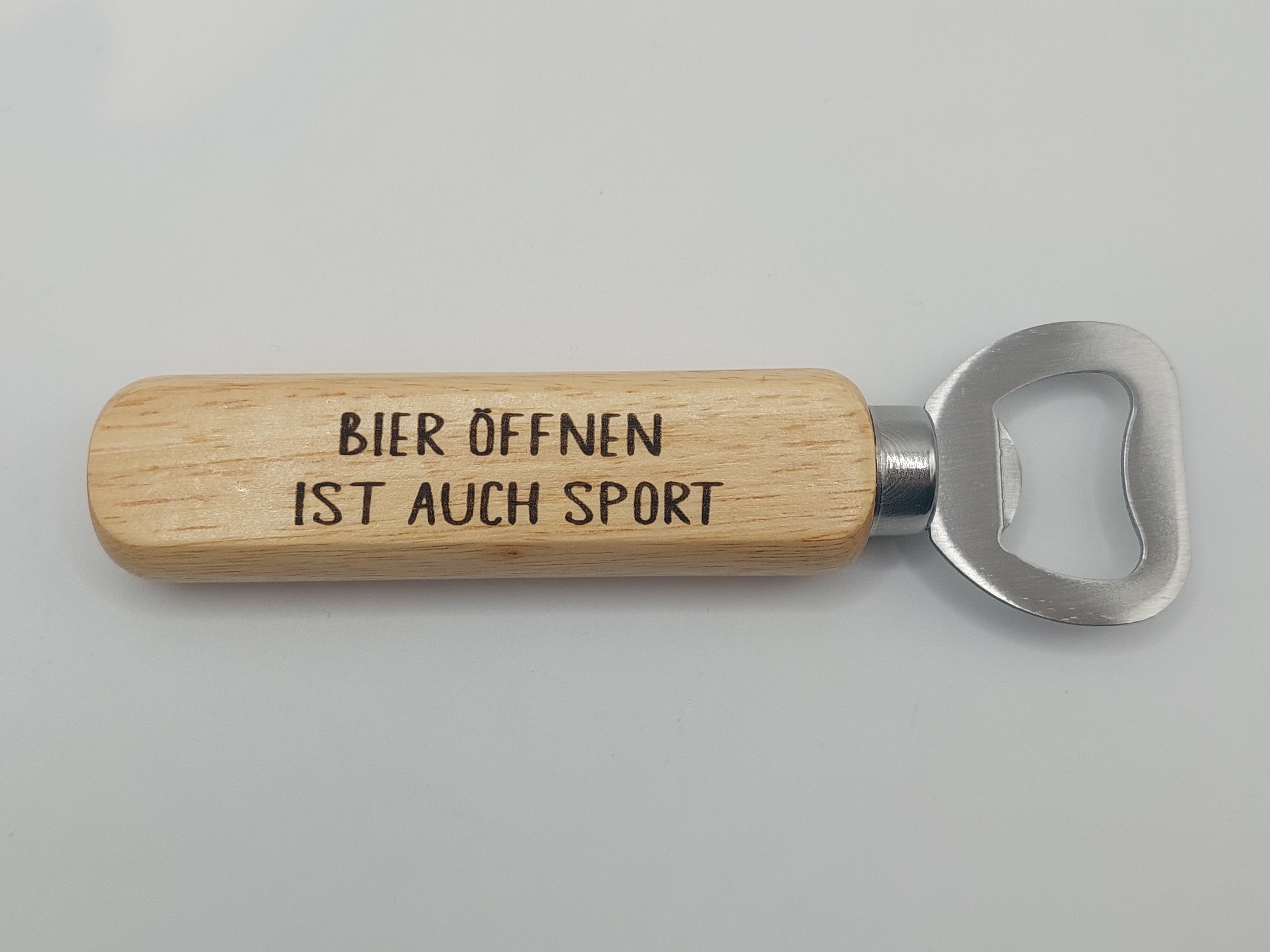 Flaschenöffner aus Holz