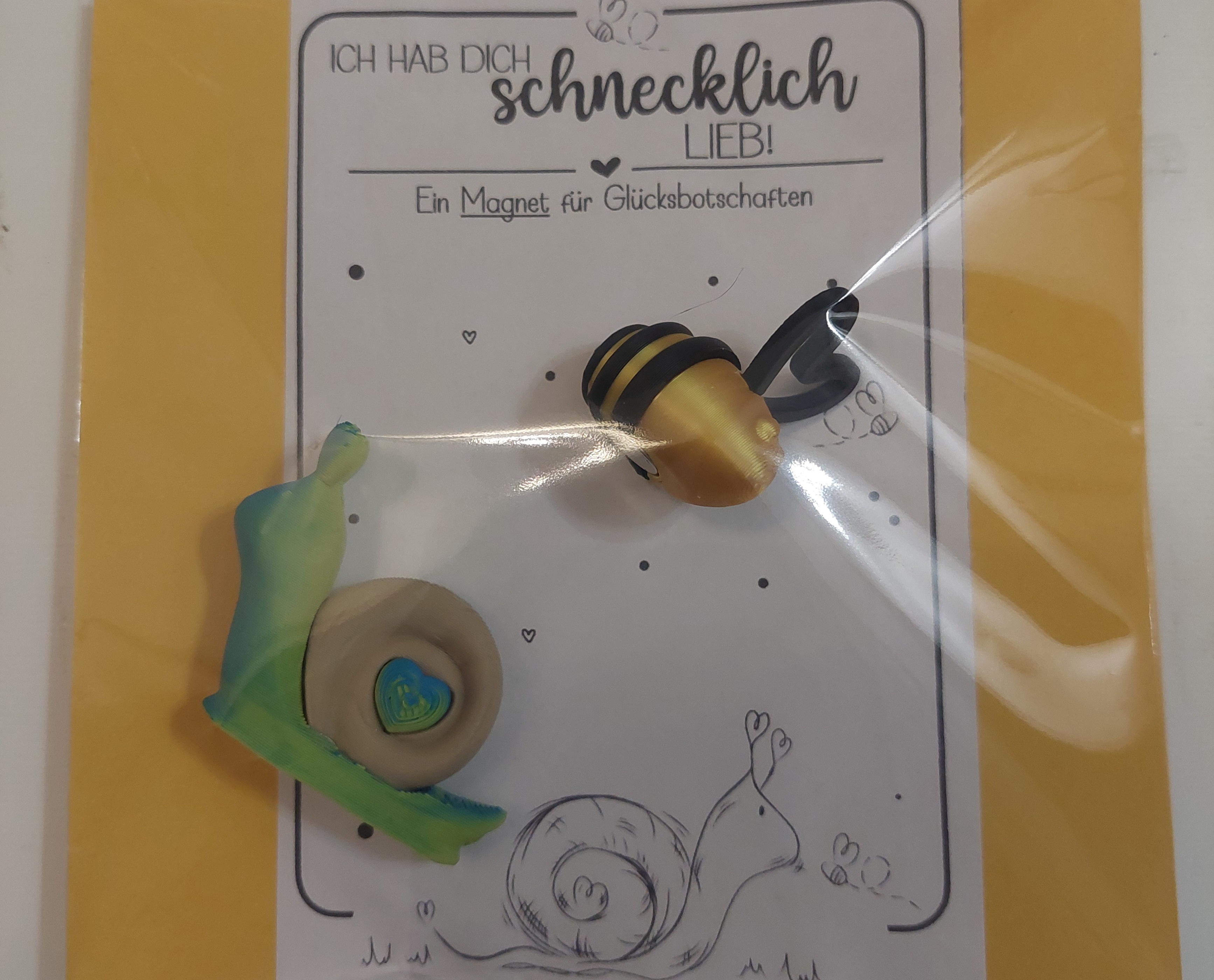 Ich habe dich schnecklich LIEB! (Magnet)