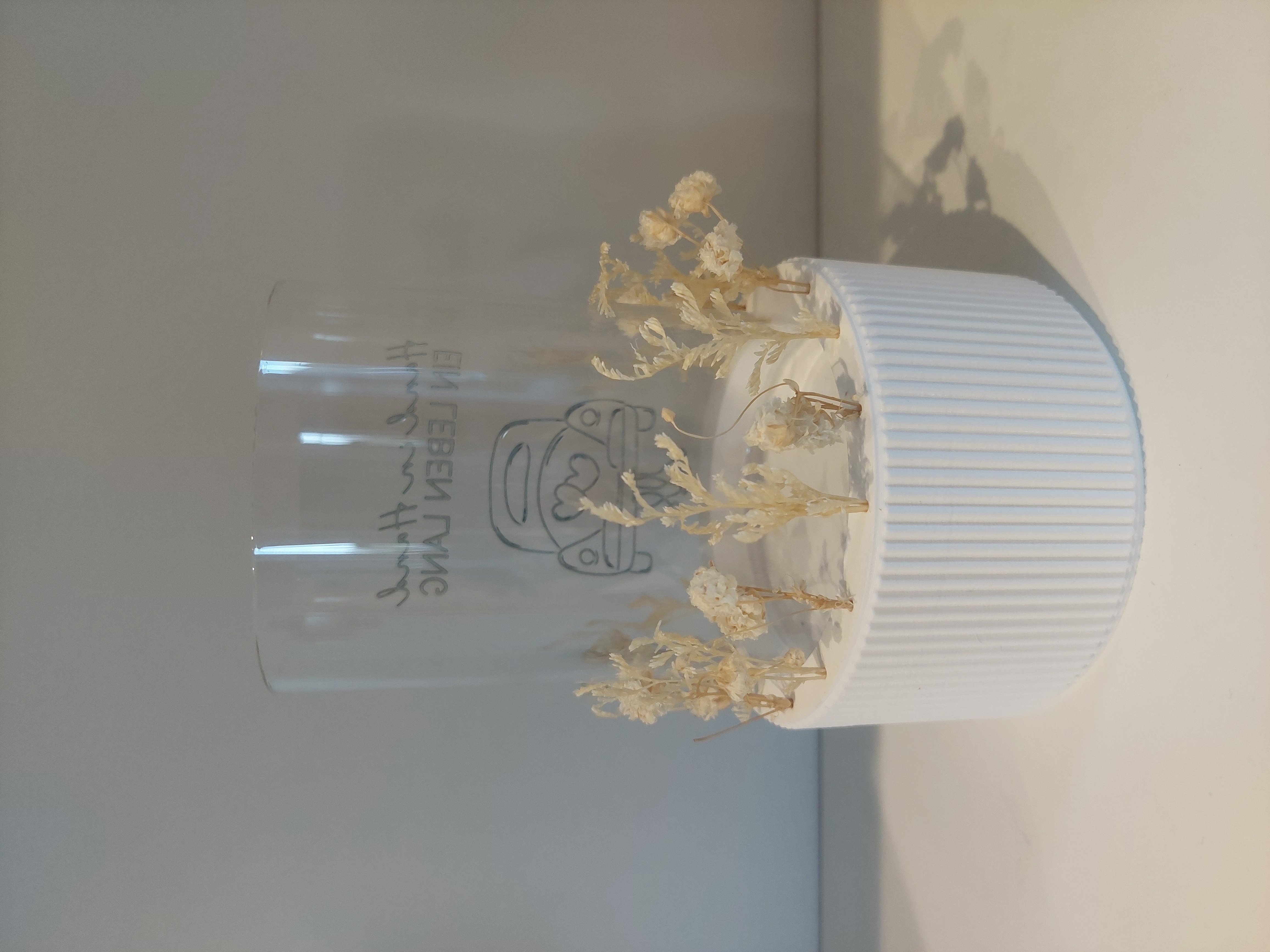  Windlicht Hand in Hand EIN LEBEN LANG