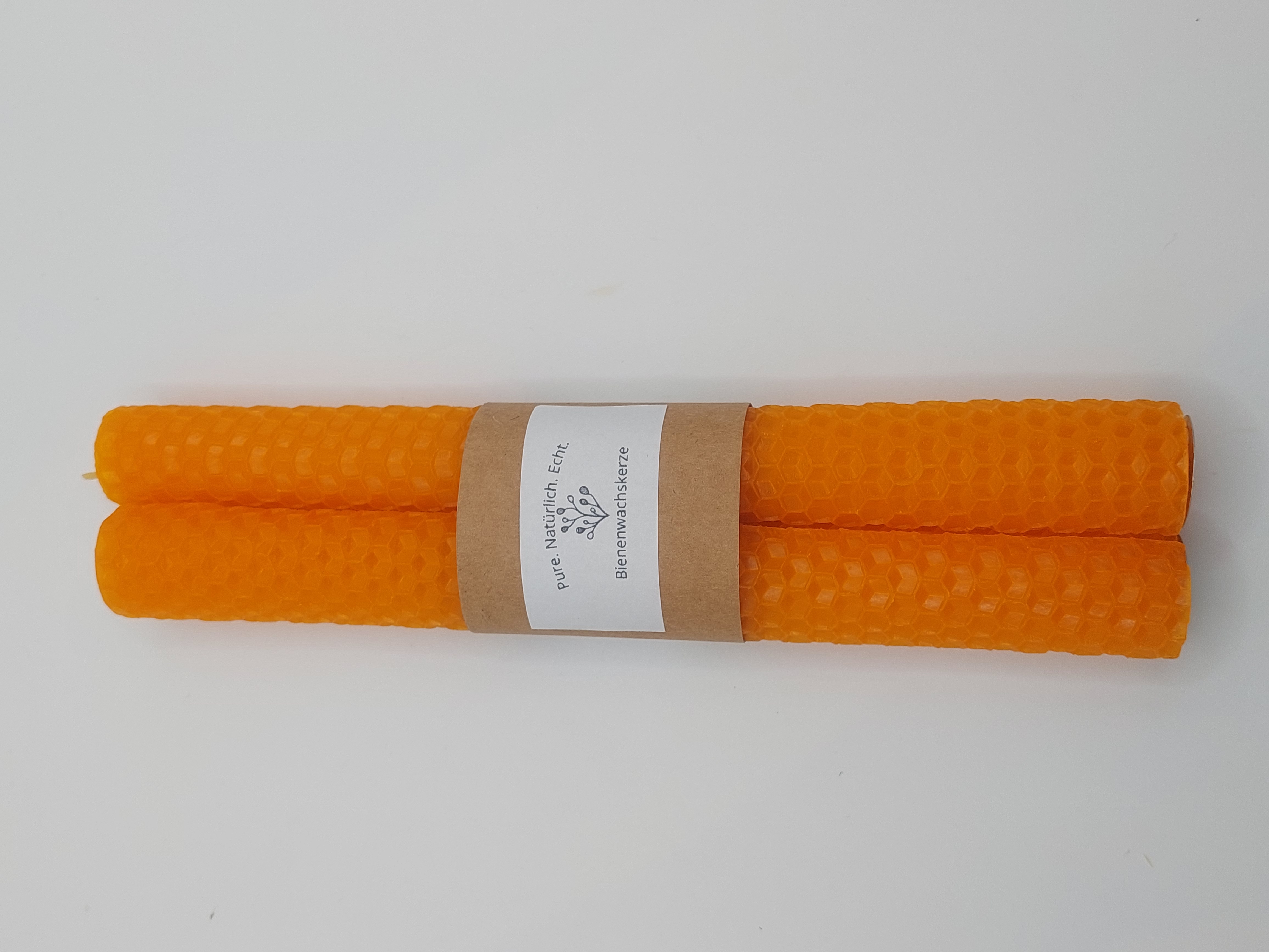  Bienenwachskerzen in fröhlichen Farben
