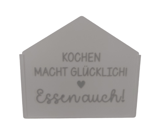 KOCHEN MACHT GLÜCKLICH! Essen auch! Serviettenhalter