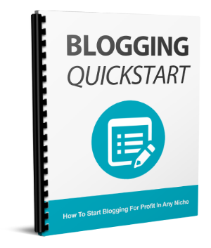 Blogging Quickstart