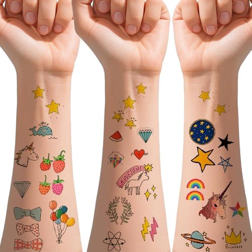 Tatuajes temporales infantiles