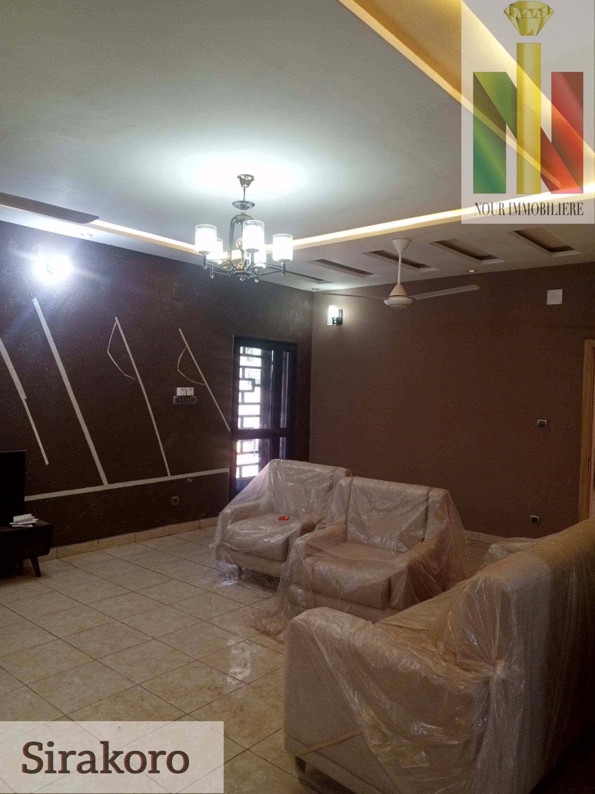 À Vendre – Belle Maison Meublée à Sirakoro (Titre Foncier Individuel)