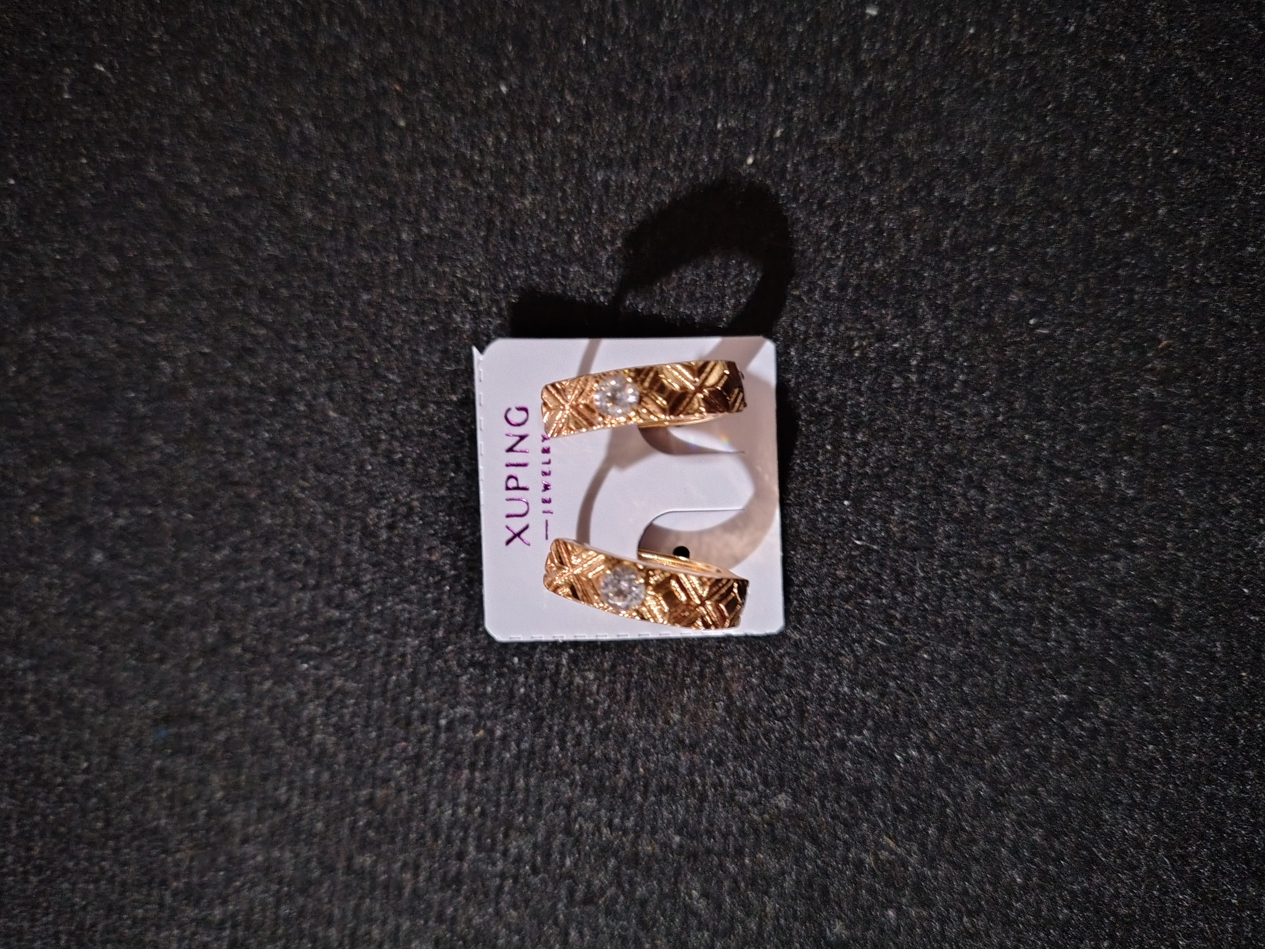 Pendientes de aro dorados