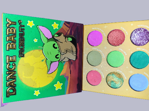 Paletas de sombras de ojos temáticas