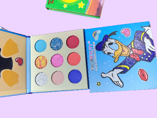 Paletas de sombras de ojos temáticas