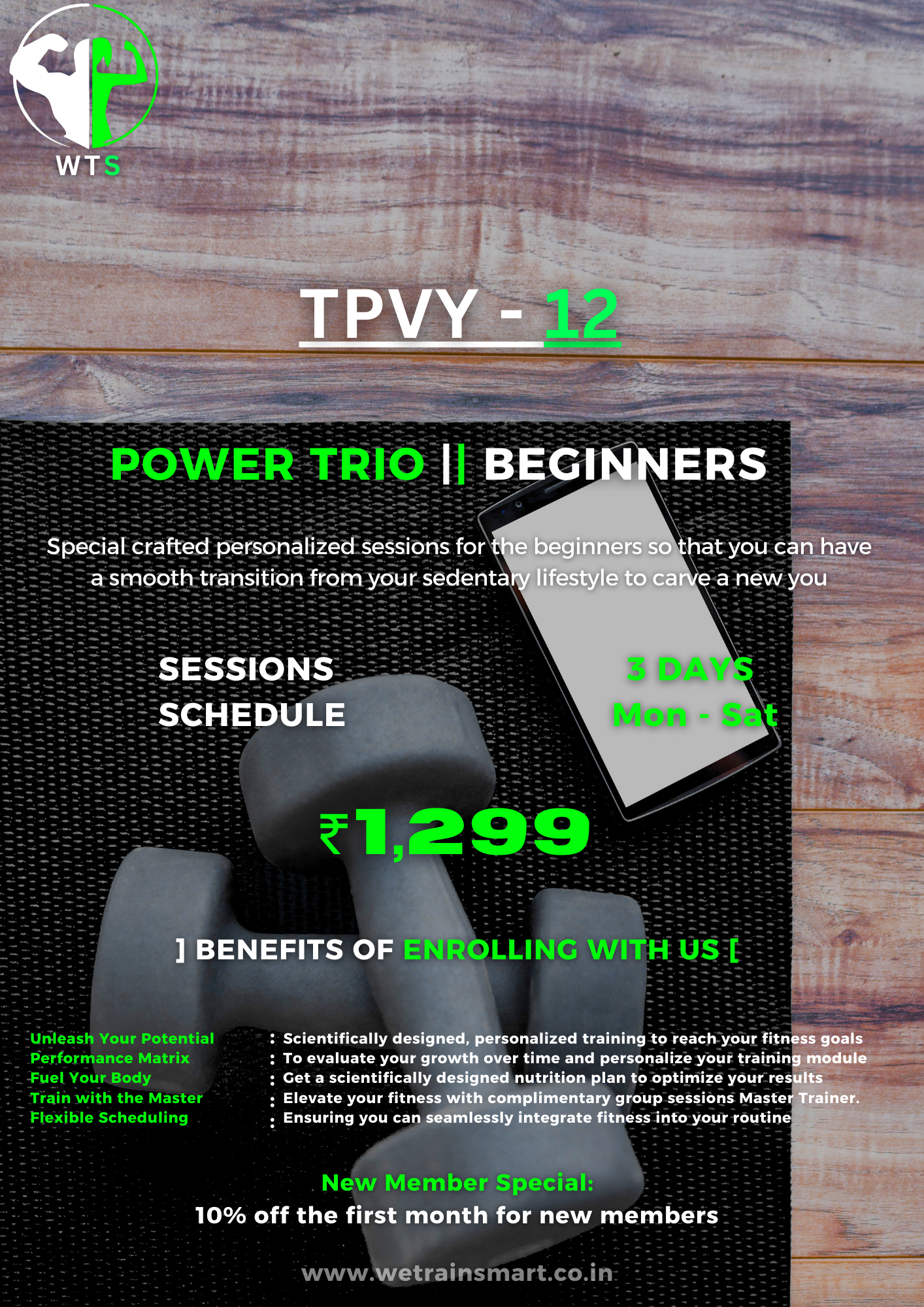 Power Trio - Group Strength & Conditioning Plan 