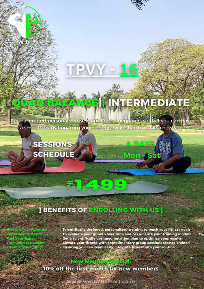 Quad Balance - Group Yoga Plan