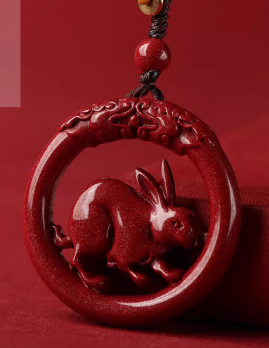 Red Cinnabar zodiac 红色朱砂鼠生肖