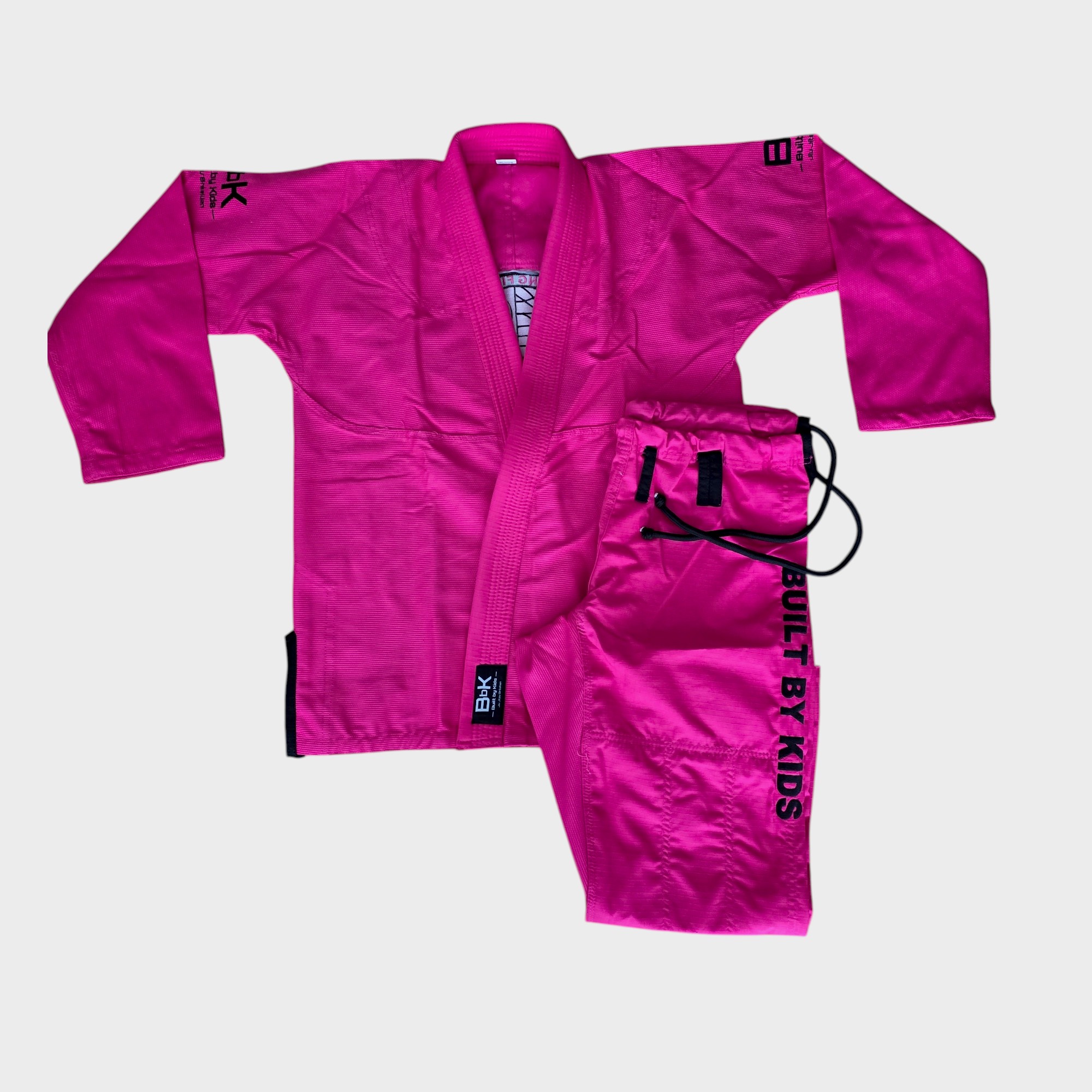 Kimono de JJB enfant rose + Gi bag