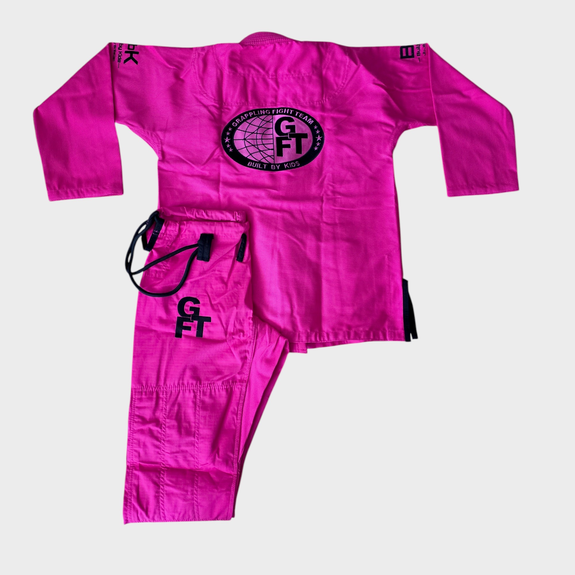 Kimono de JJB adulte rose + Gi Bag (plus léger)