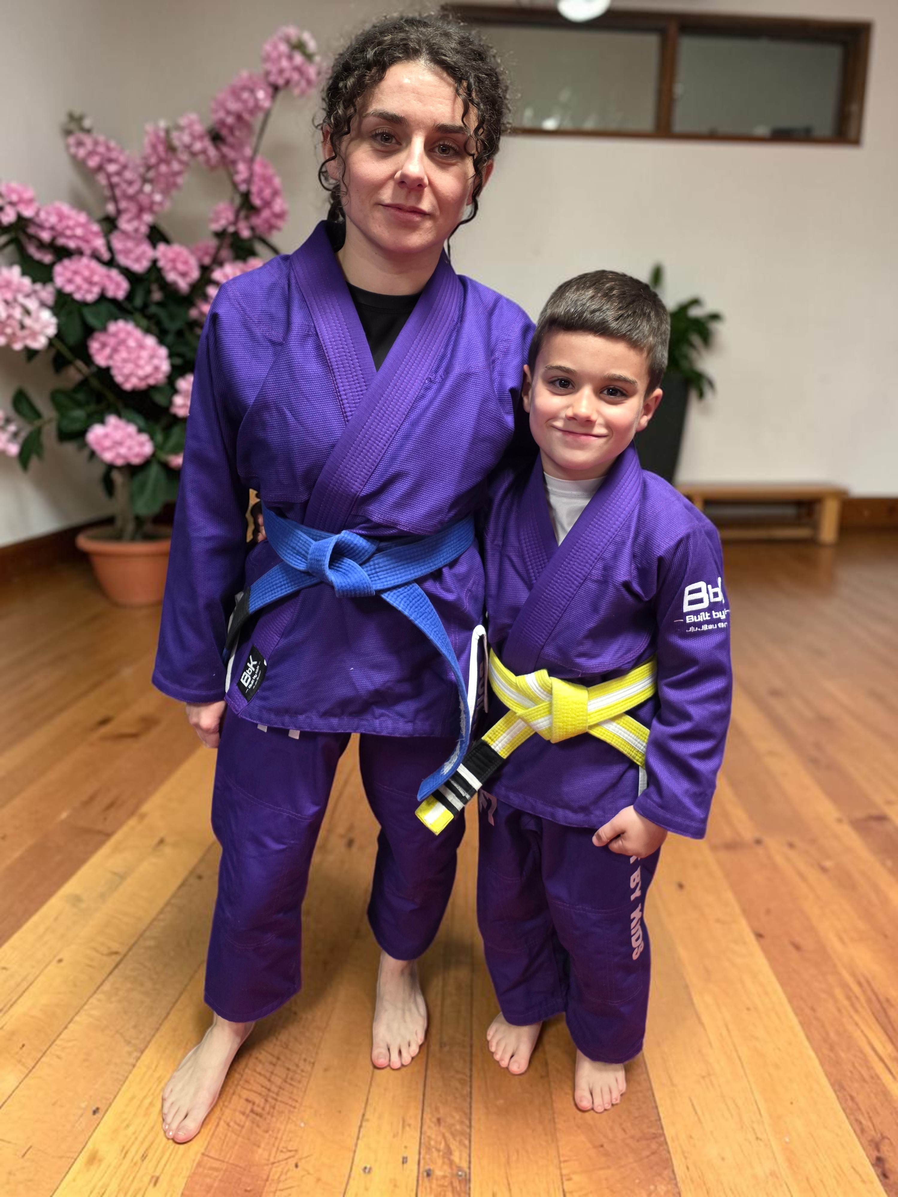 Kimono de JJB enfant violet + Gi bag