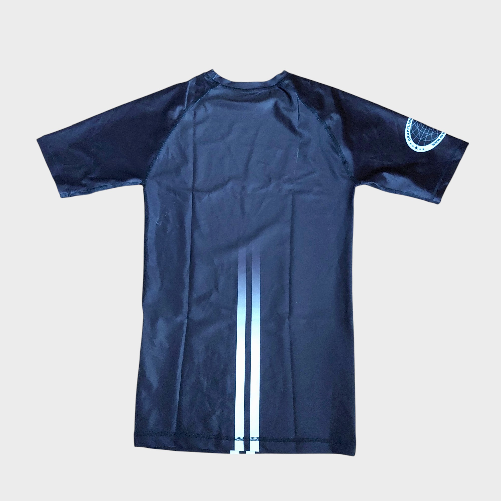 Rashguard enfant Noir et logo blanc