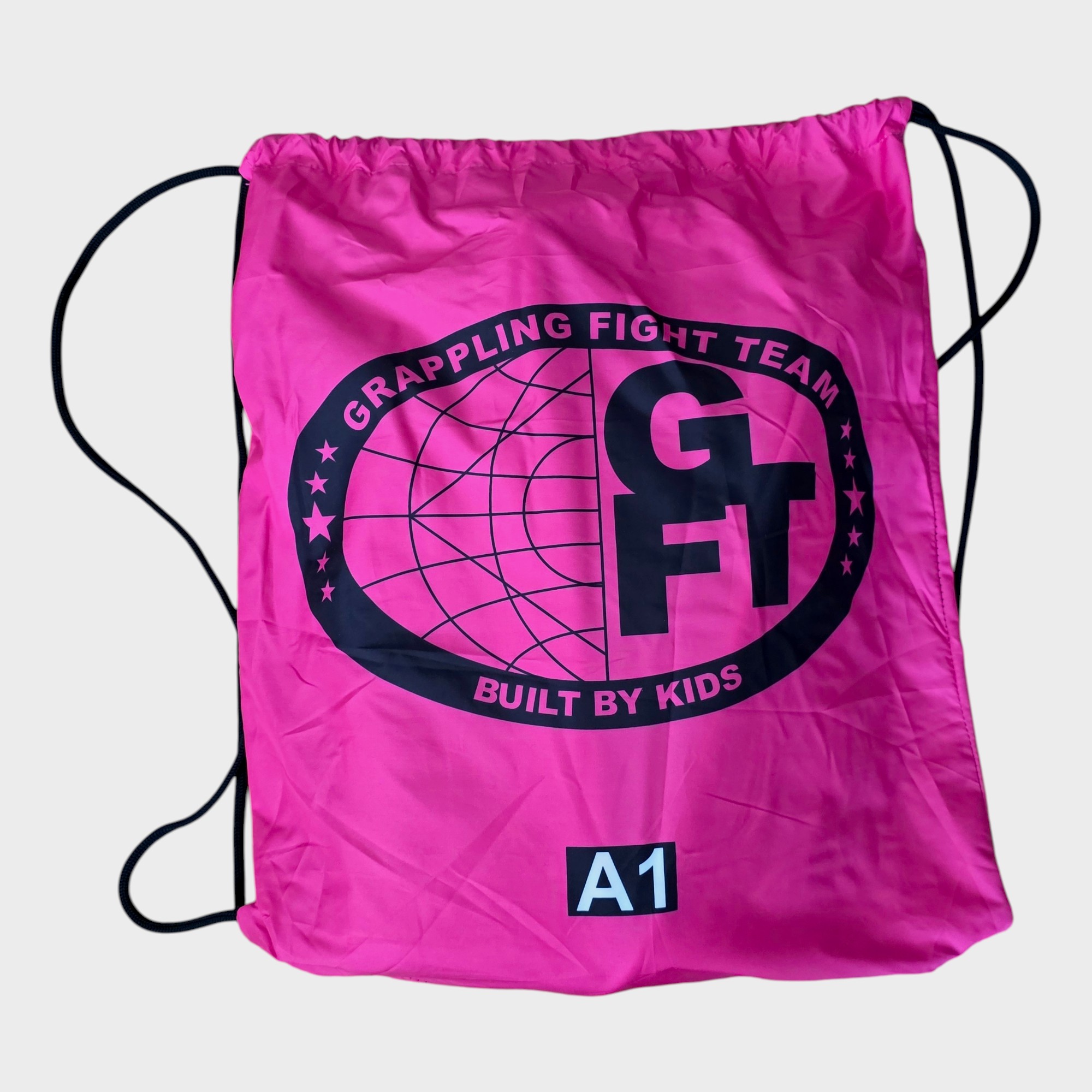 Kimono de JJB enfant rose + Gi bag