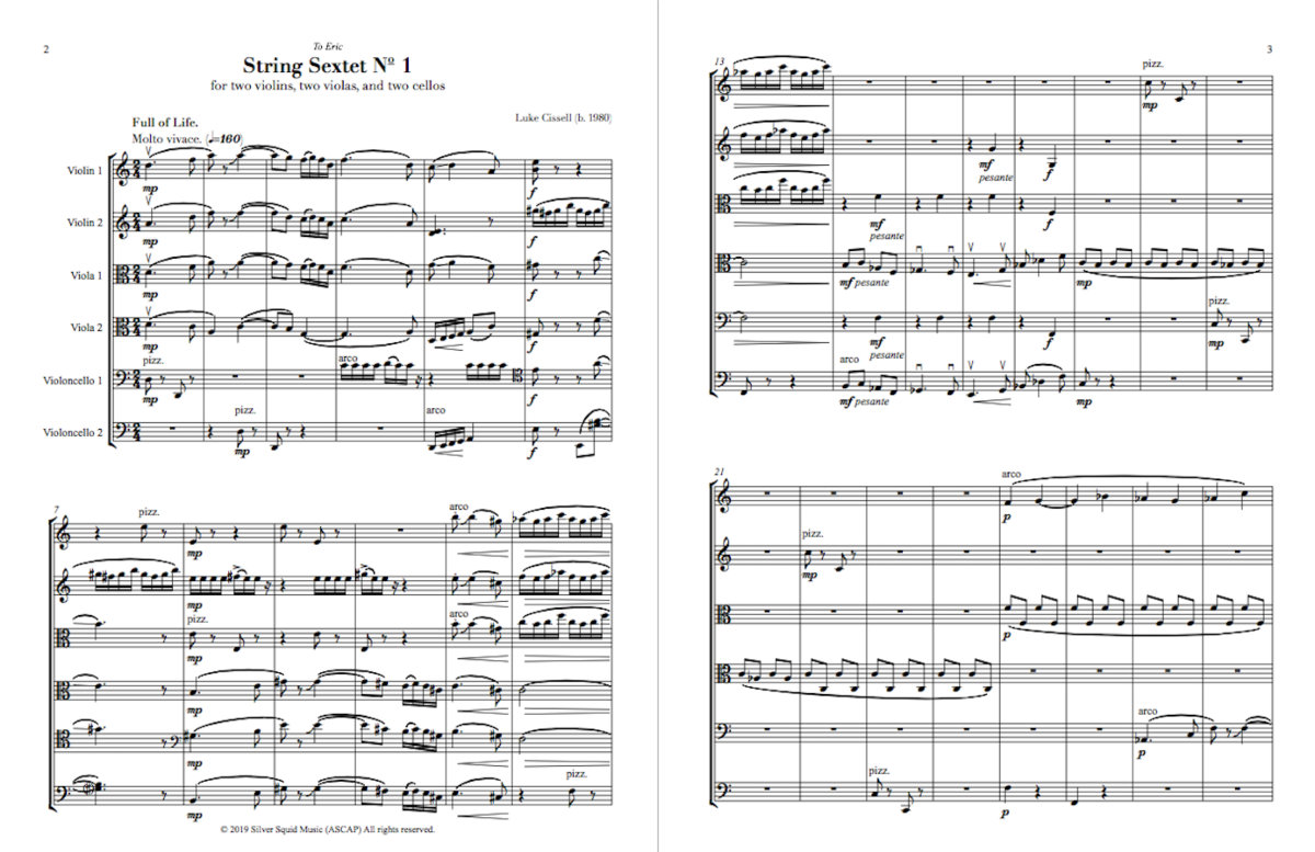 String Sextets Nos. 1 & 2