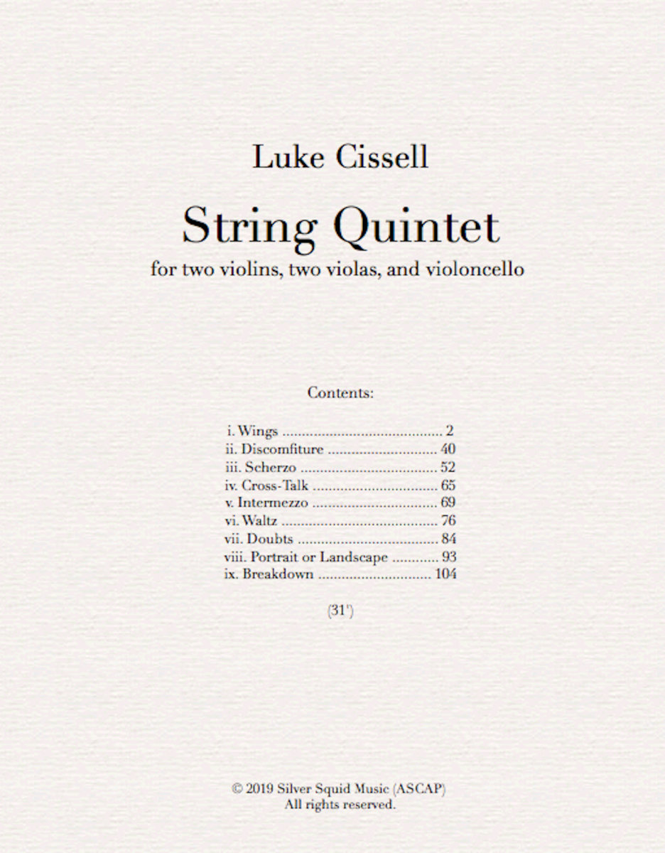 String Quintet