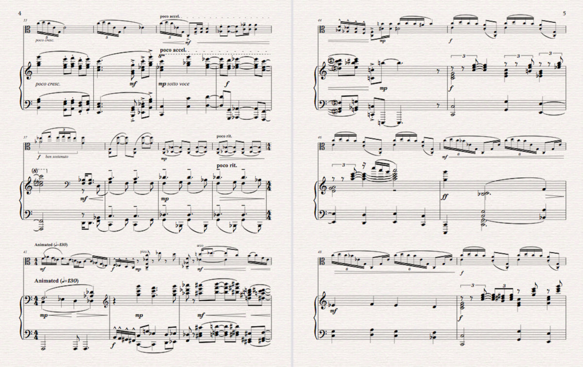 Sonata for Viola and Piano
