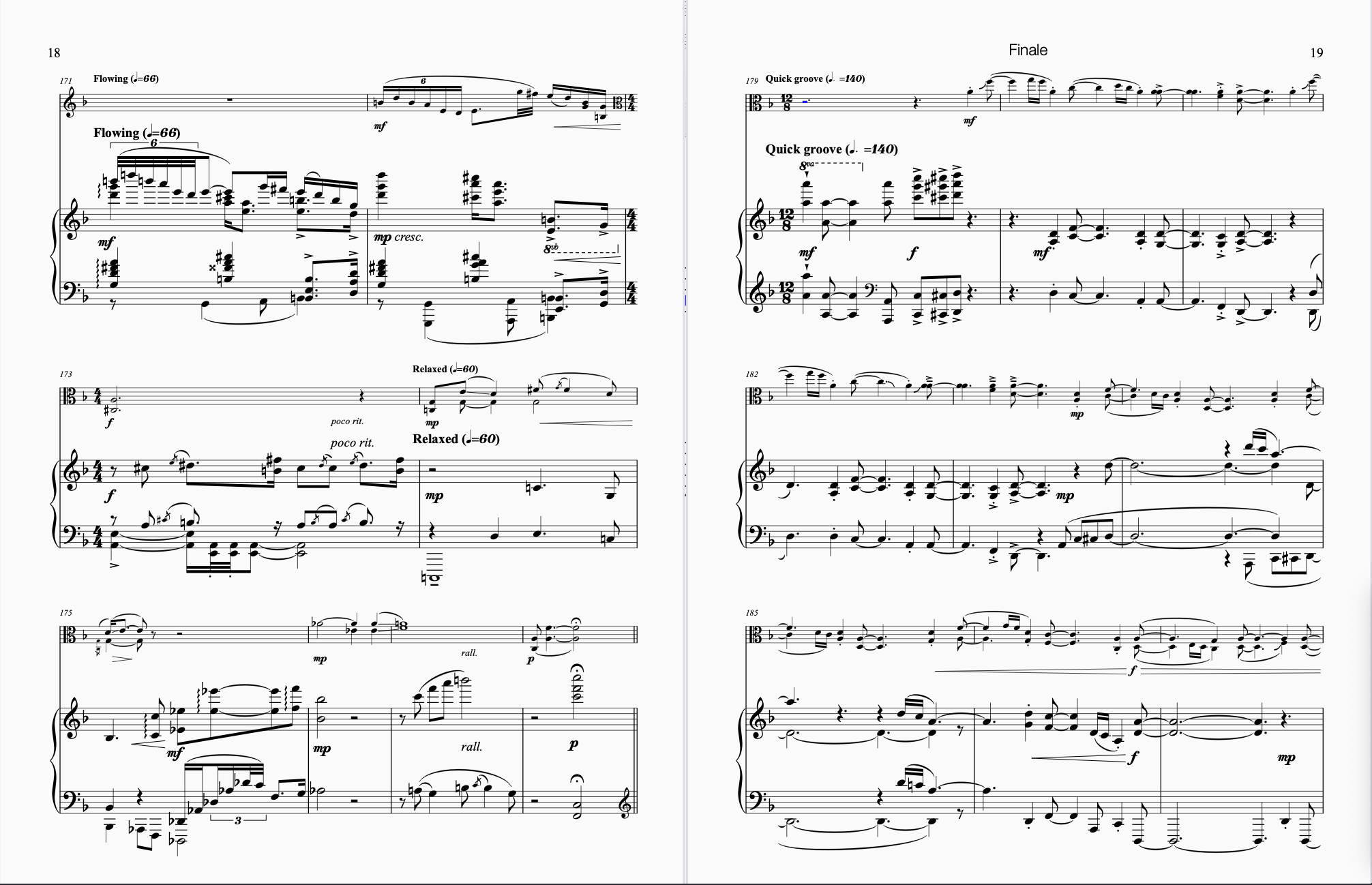 Sonata for Viola and Piano