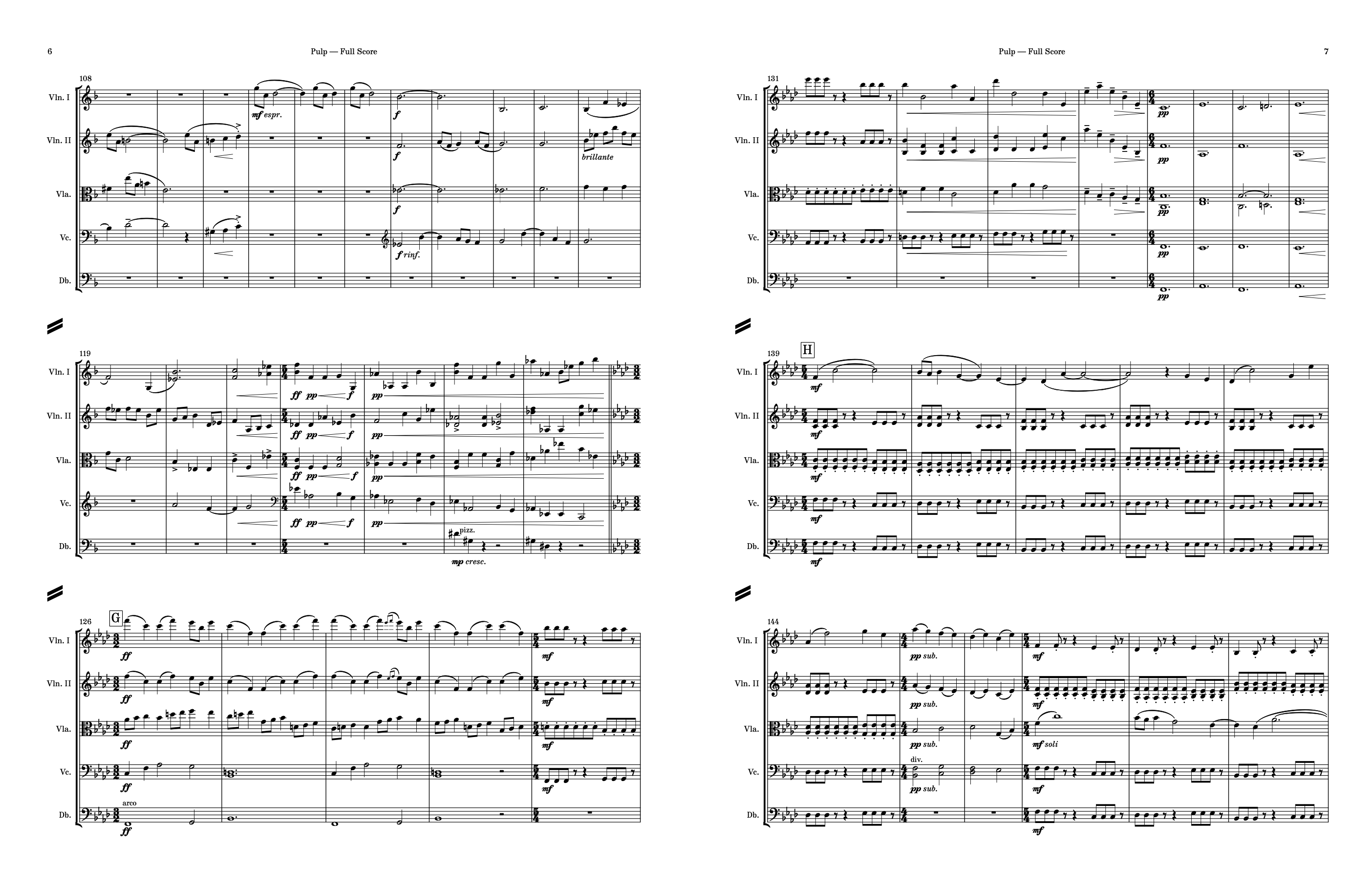 Pulp (for string orchestra)