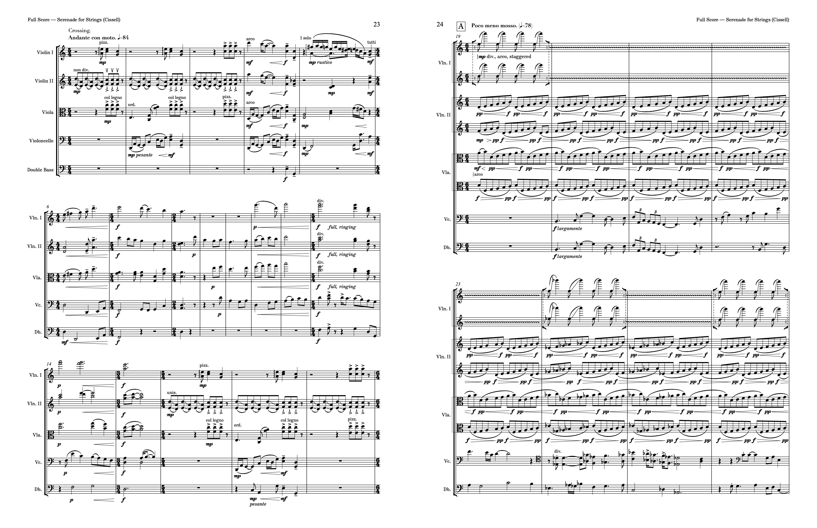Serenade (for string orchestra)