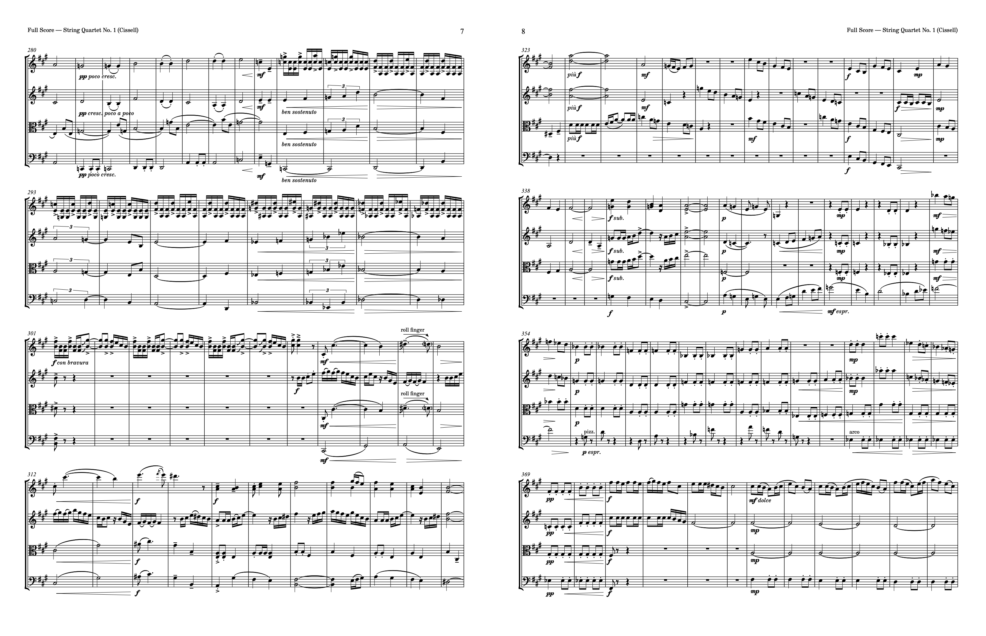 String Quartet No. 1