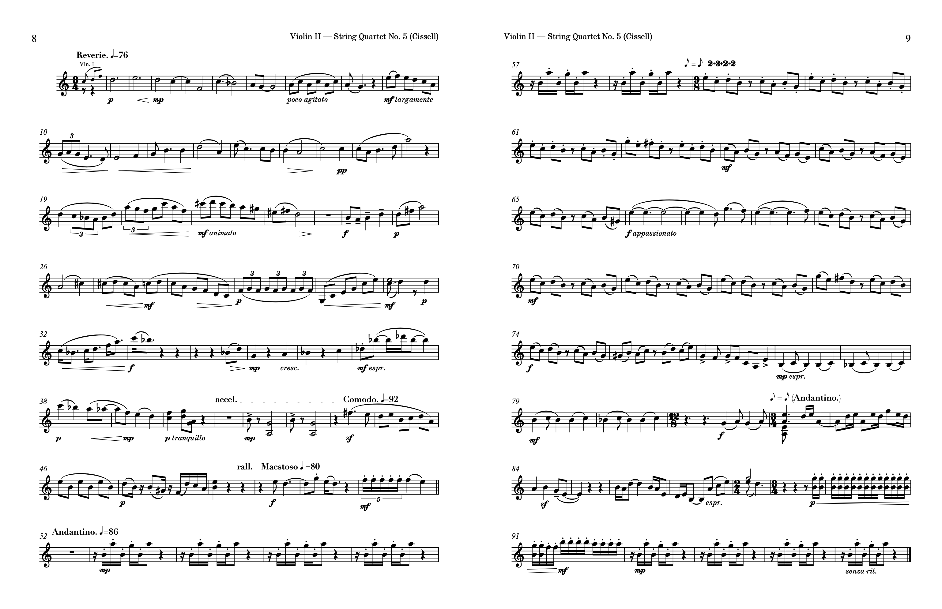 String Quartet No. 5