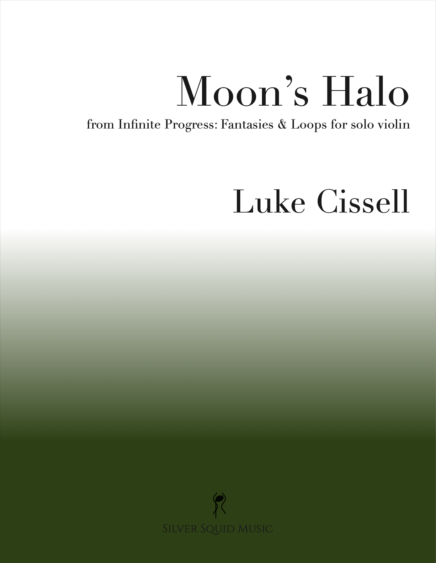 Moon's Halo (for solo violin)