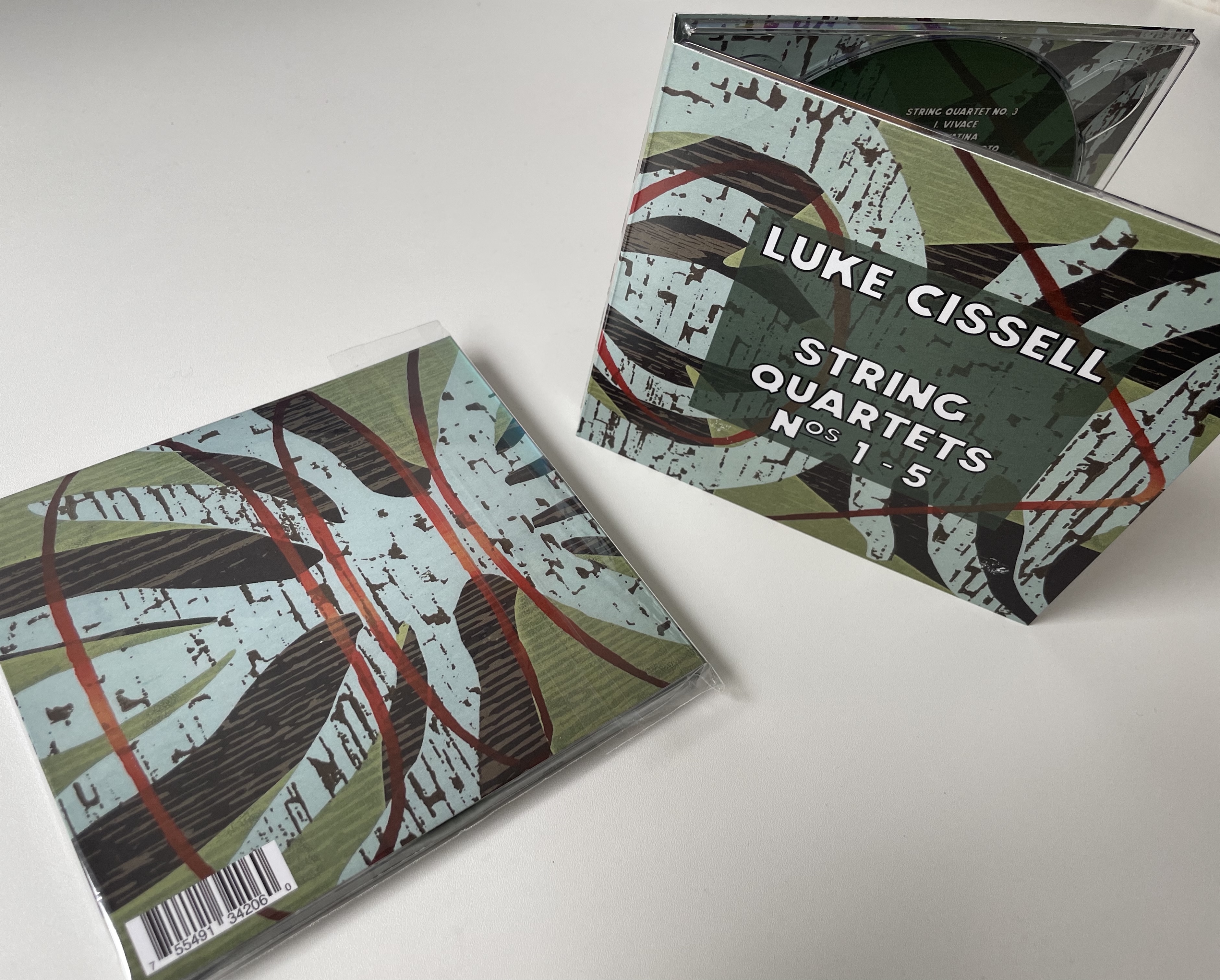 Luke Cissell: String Quartets Nos. 1-5 (Limited Edition 2-CD Set)