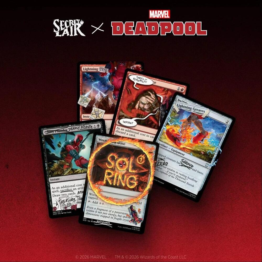 Secret Lair x Deadpool Card Set (Non-Foil Edition)