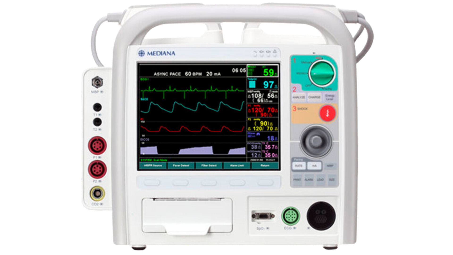 DESFIBRILADOR HOSPITALARIO  MEDIANA D500M-NTS 