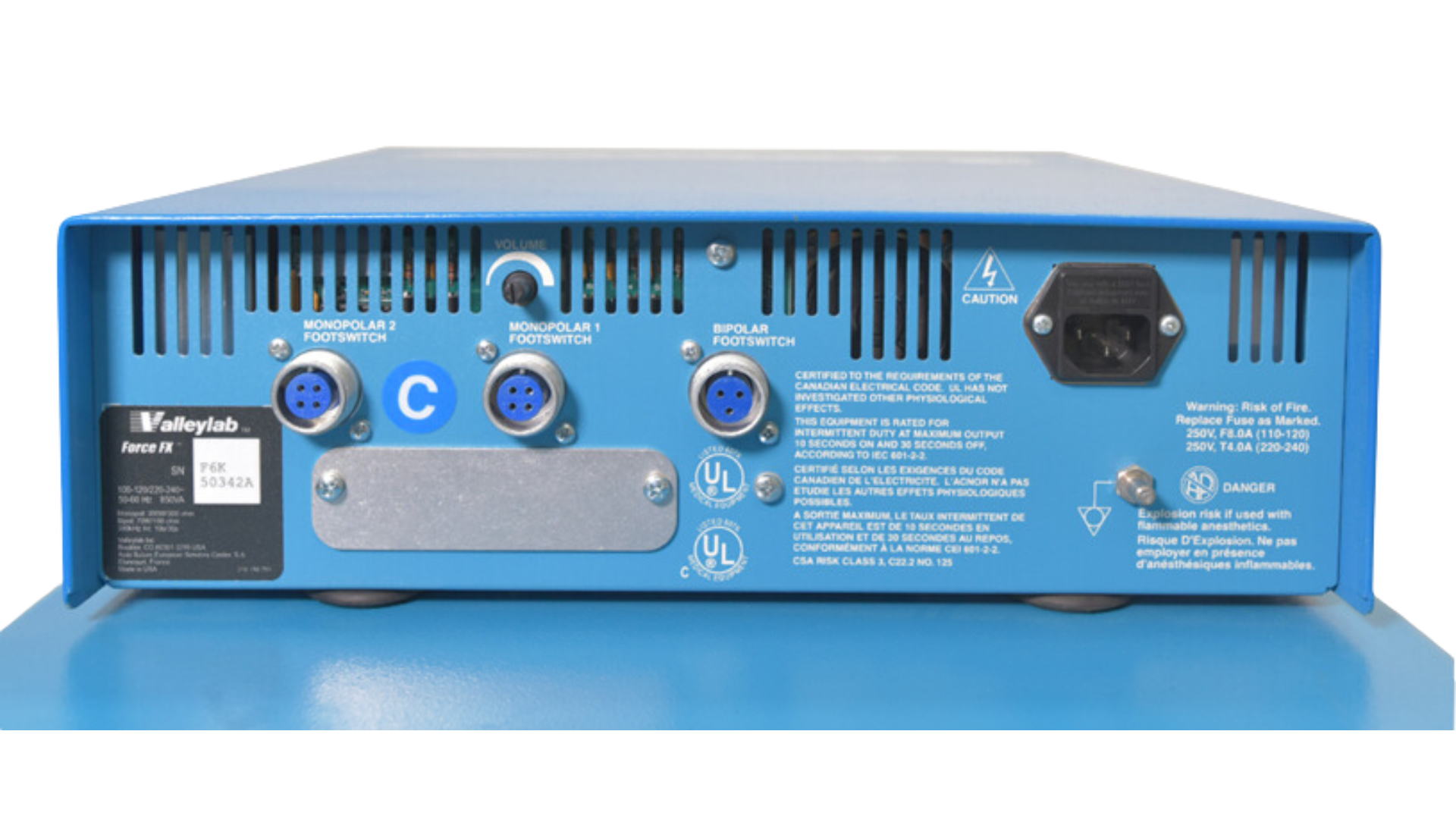 UNIDAD DE ELECTROCIRUGÍA VALLEYLAB FORCE FX