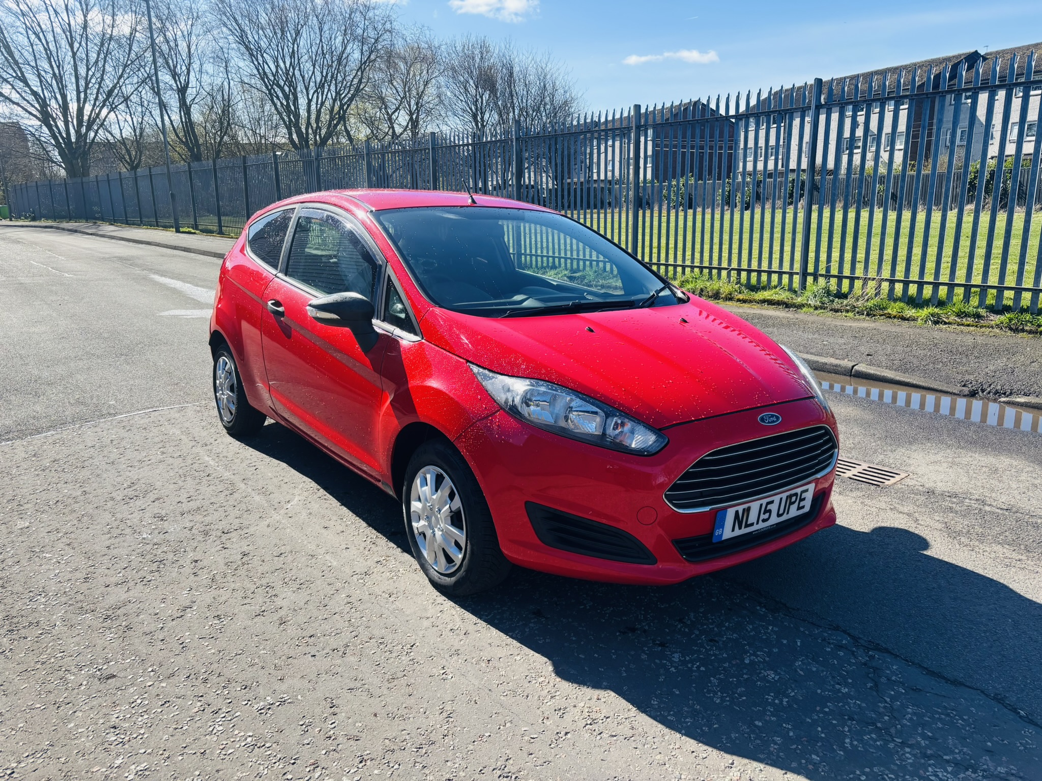 Ford Fiesta Red Hatchback