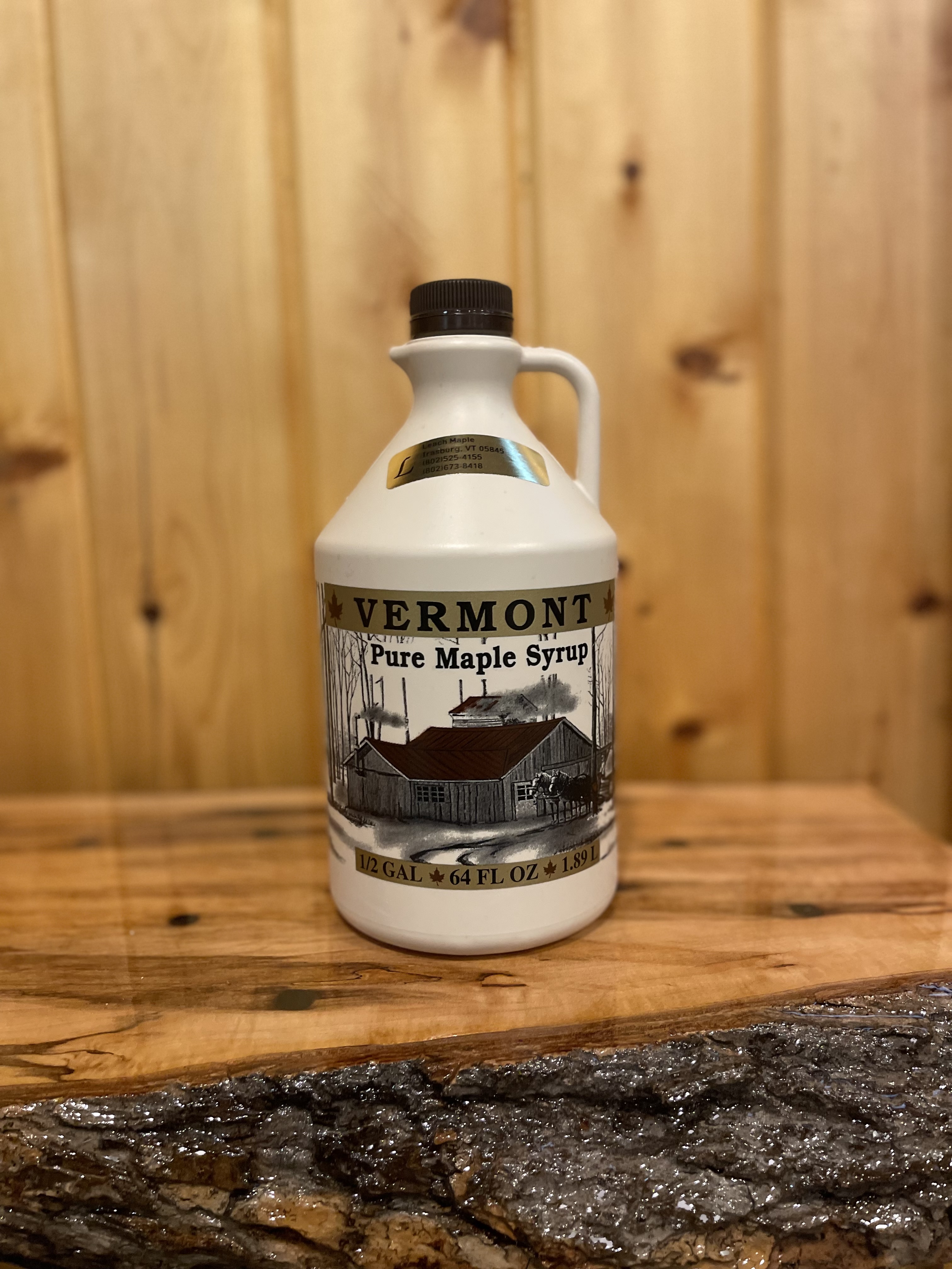 1/2 Gallon of Pure Maple Syrup