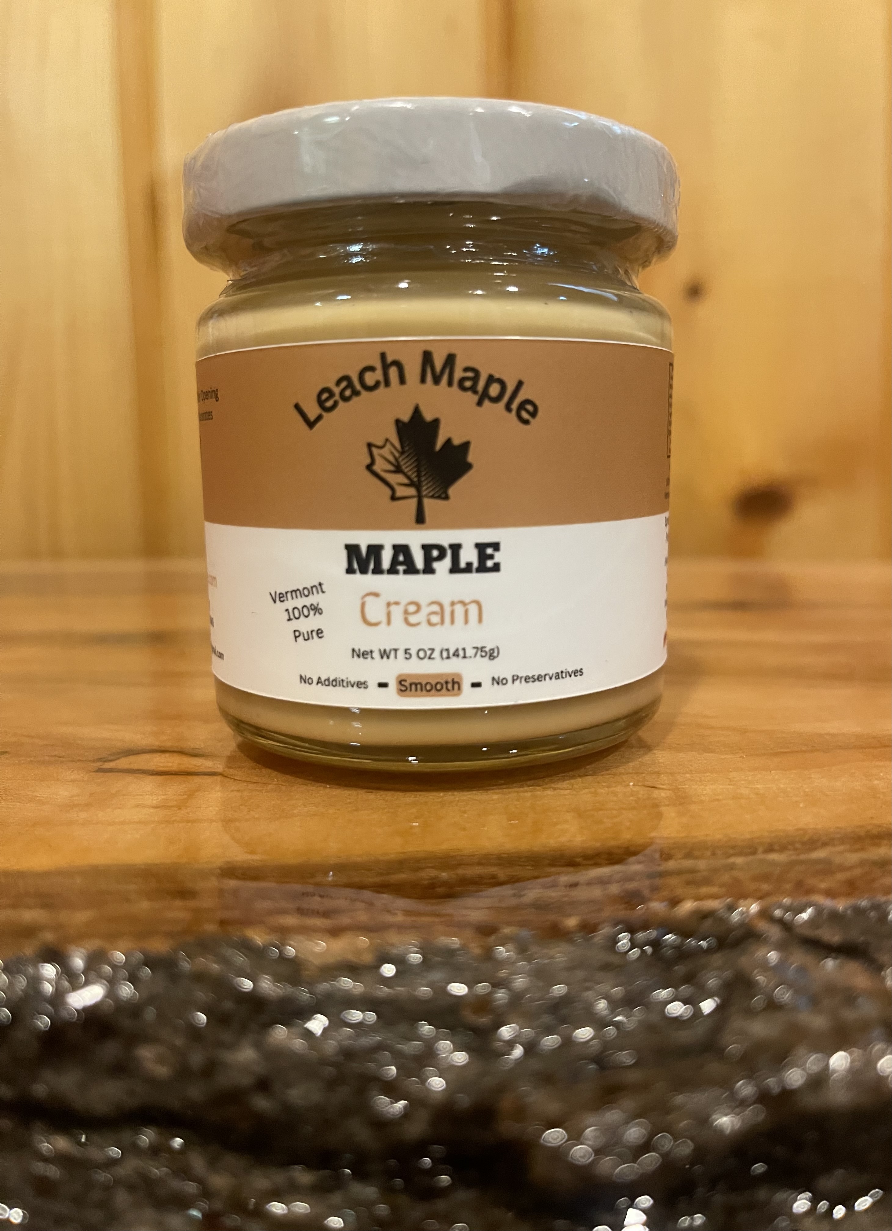 100% Natural Pure Vermont Maple Cream - 4 oz (113.4g)