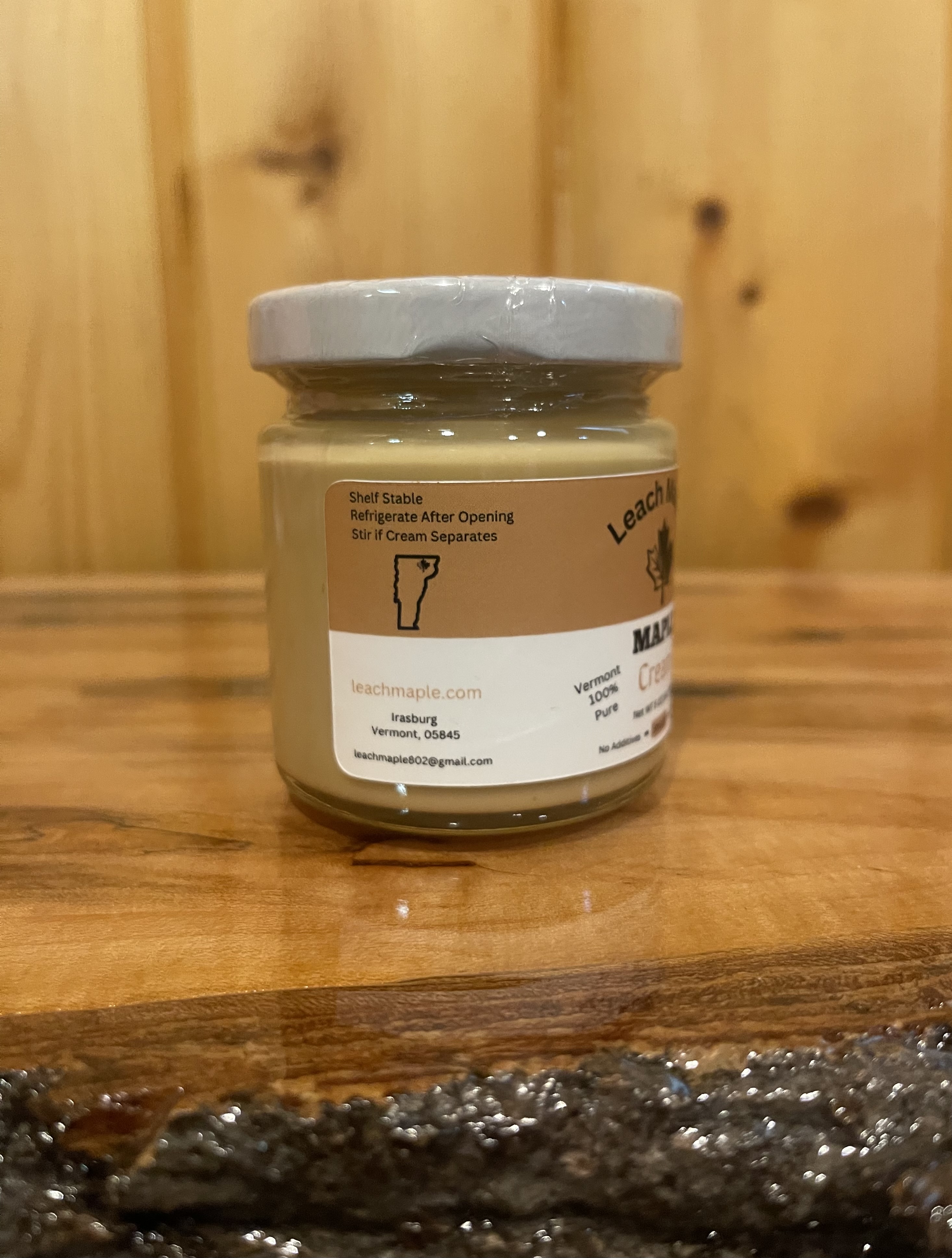 100% Natural Pure Vermont Maple Cream - 4 oz (113.4g)