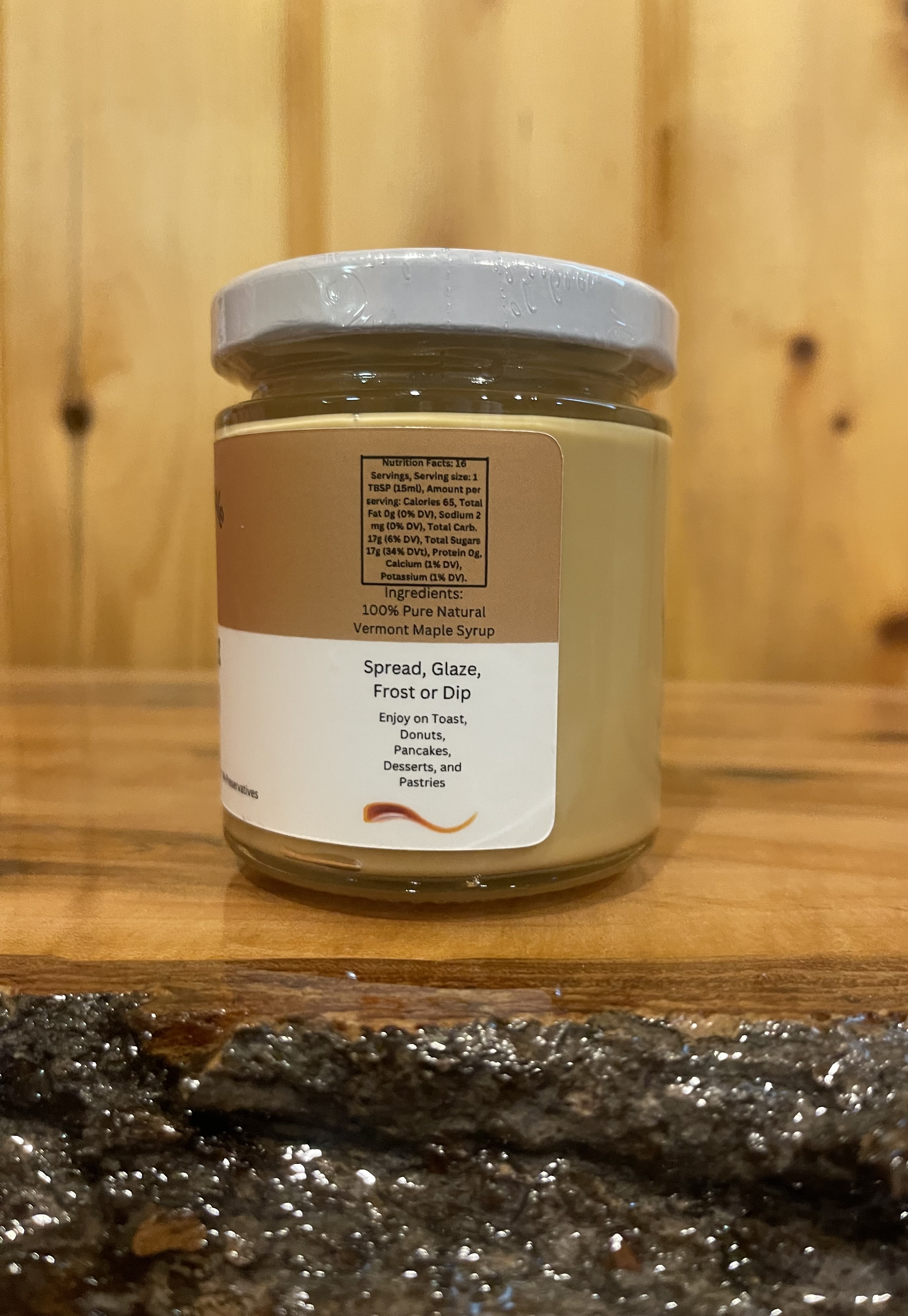 100% Natural Pure Vermont Maple Cream - 8 oz (226.79g)