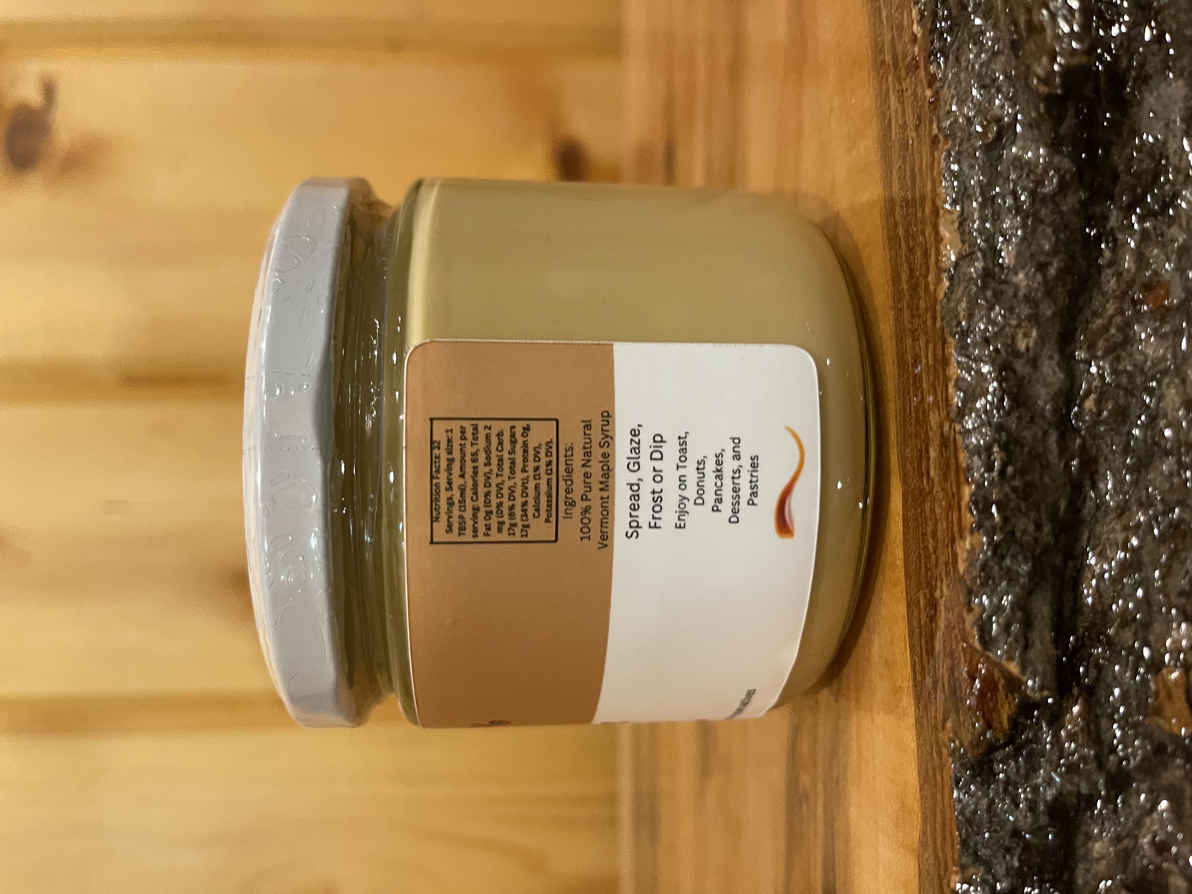 100% Natural Pure Vermont Maple Cream - 16 oz (453.6g)