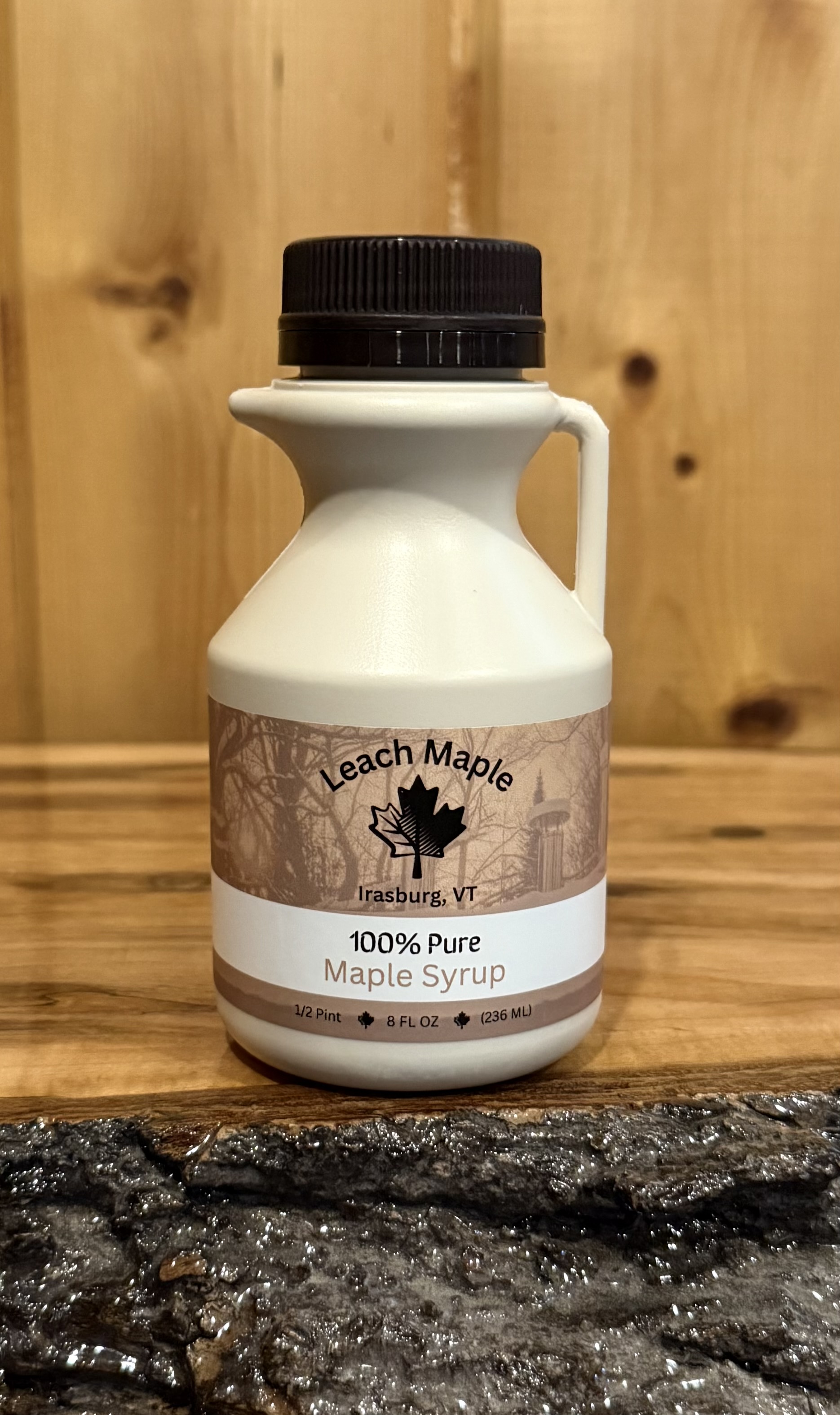 1/2 Pint of Pure Maple Syrup