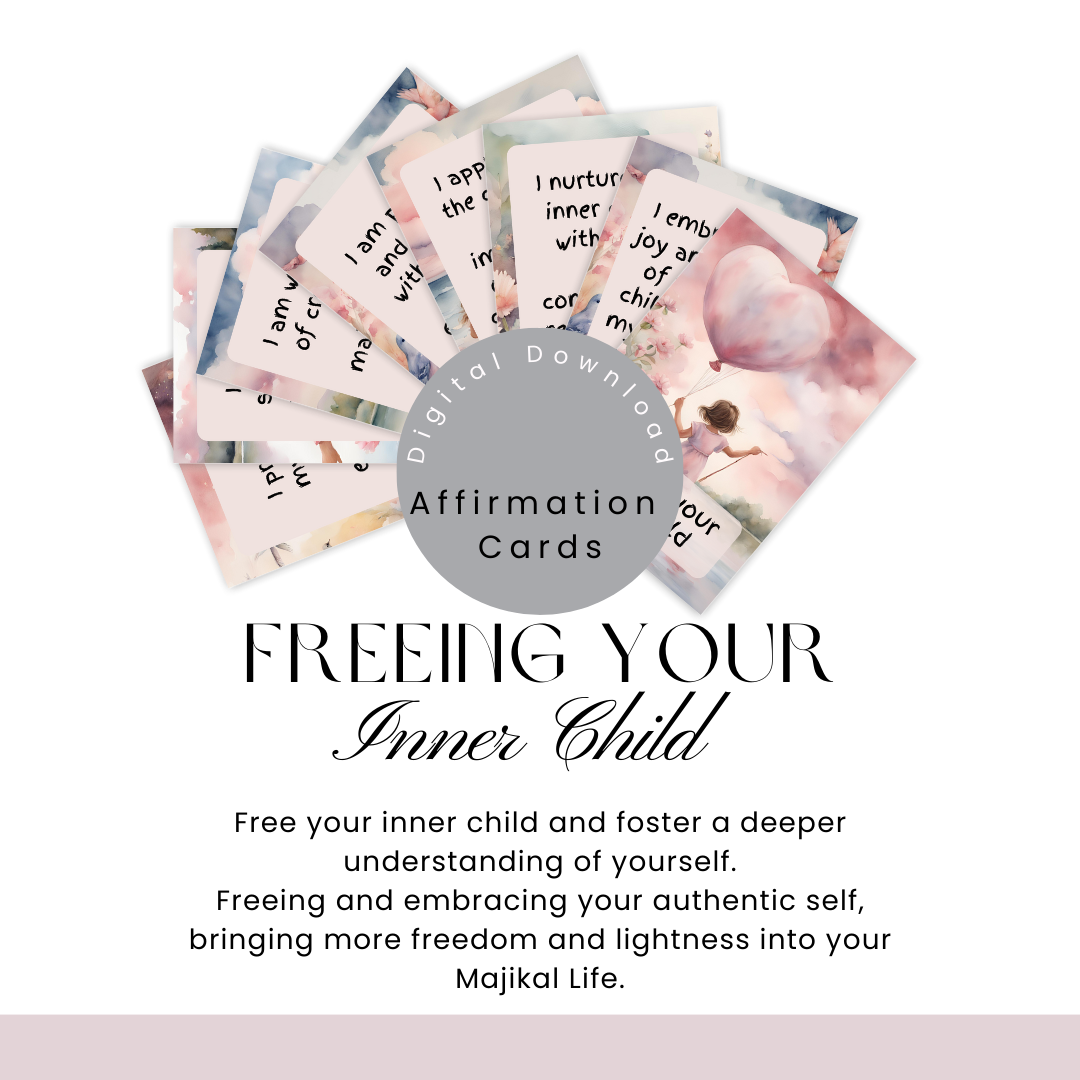 Freeing Your Inner Child Affirmation Card Deck