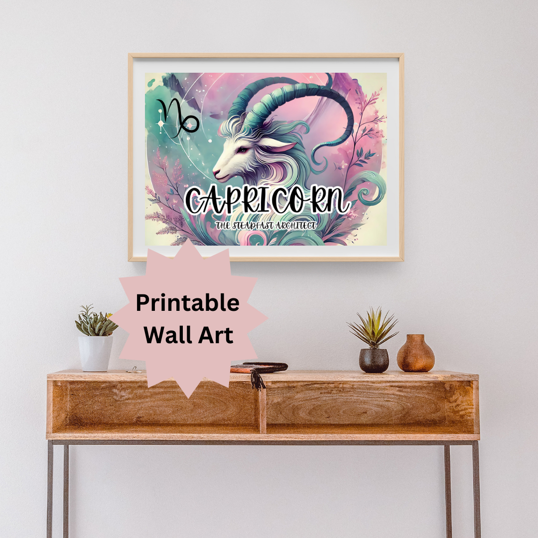 Capricorn Wall Art