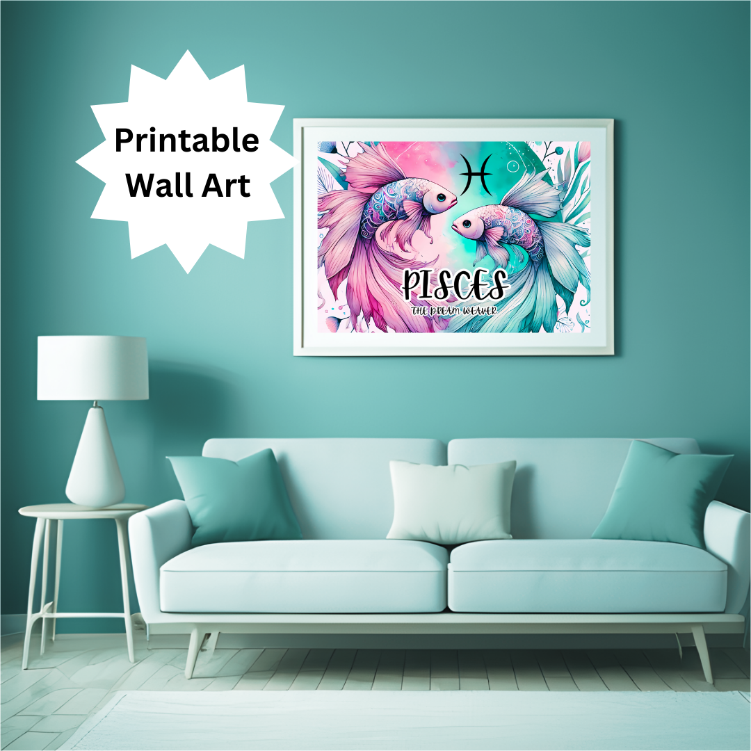 Pisces Wall Art