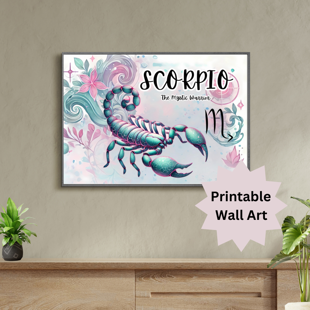 Scorpio Wall Art