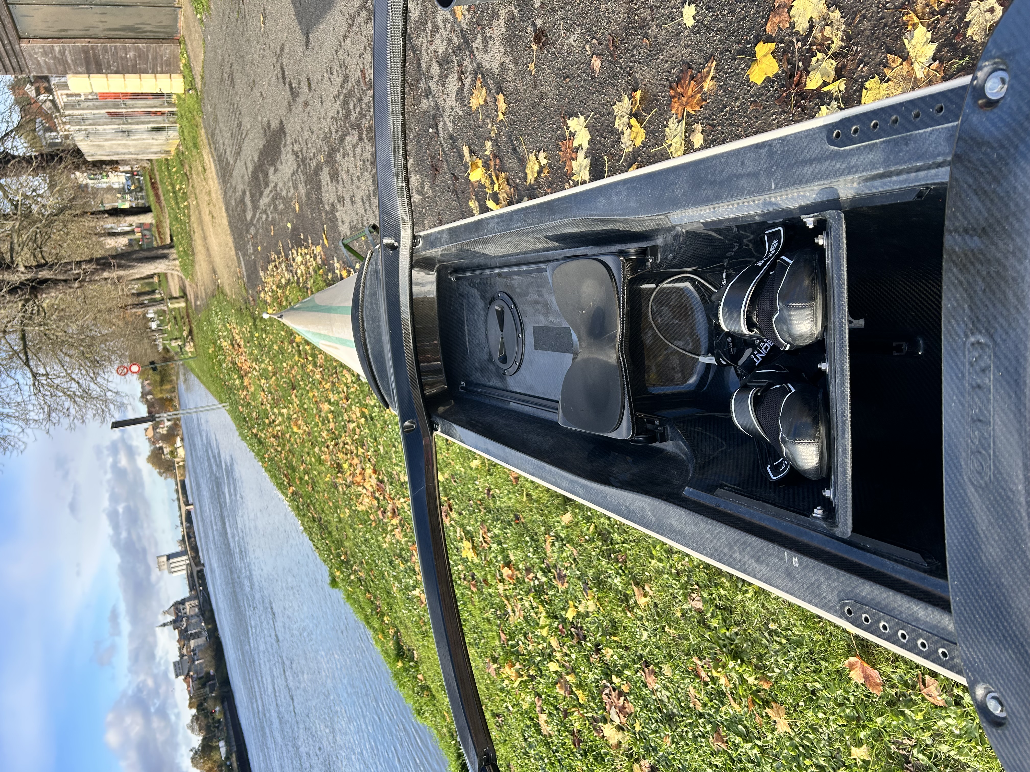 2X Double Sculls 75 Back Rigger VENDU !