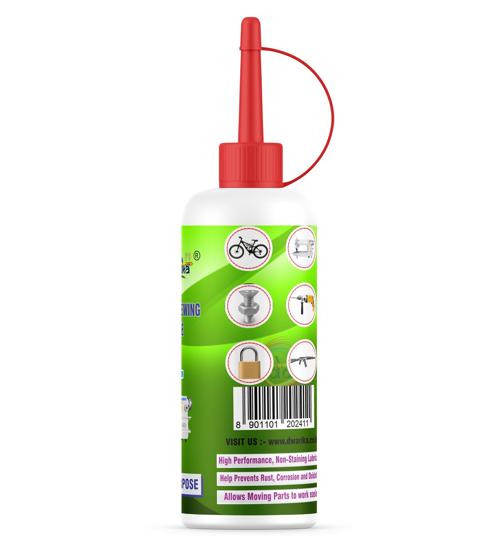 Dwarika Sewing and Multipurpose Lubrication Machine Oil, 50 ml
